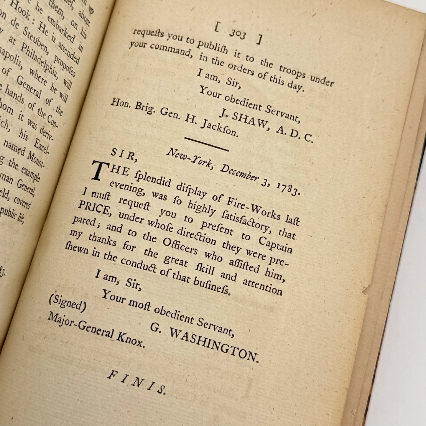 "Epistles Domestic, Confidential, and Official, from General Washington" — 1796