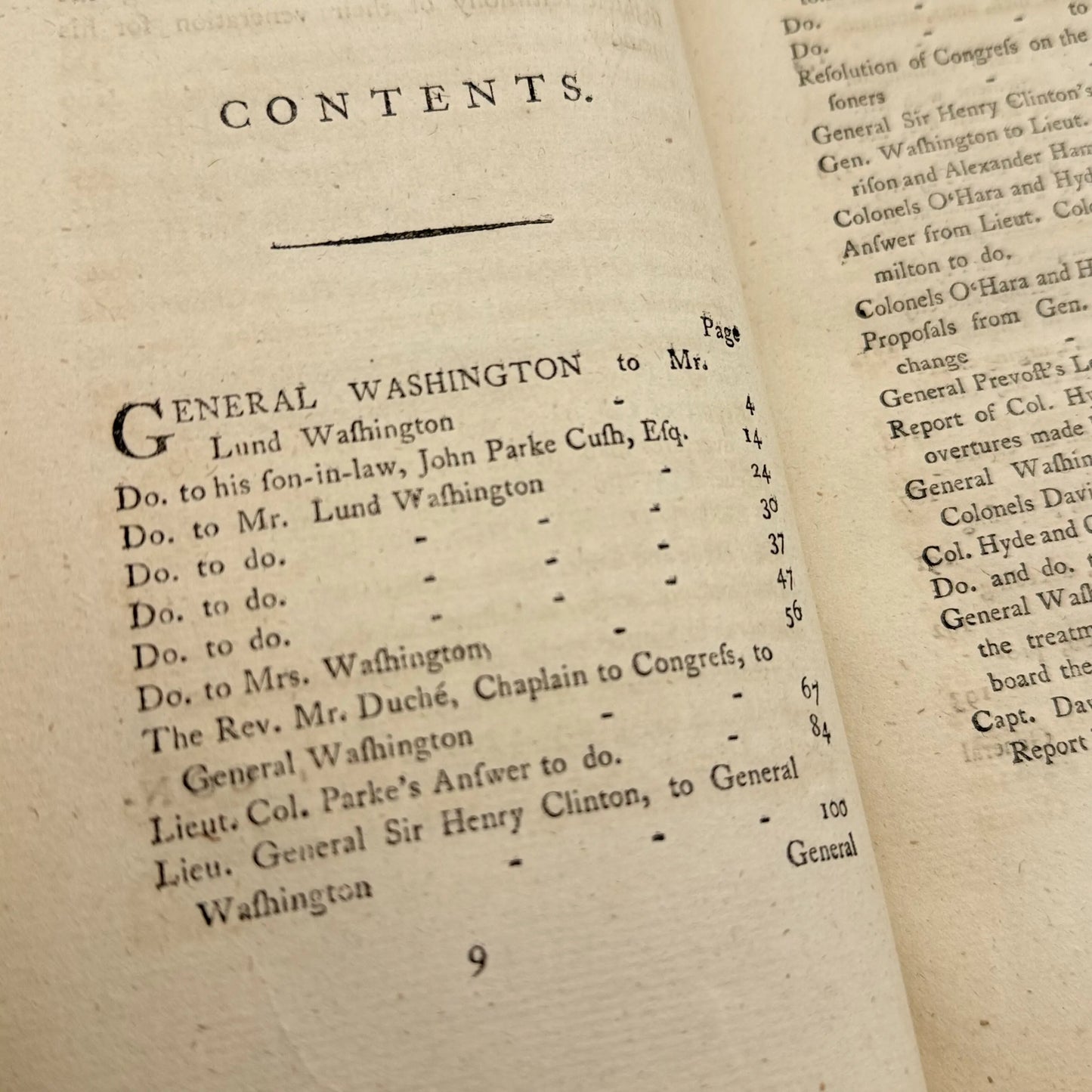 "Epistles Domestic, Confidential, and Official, from General Washington" — 1796