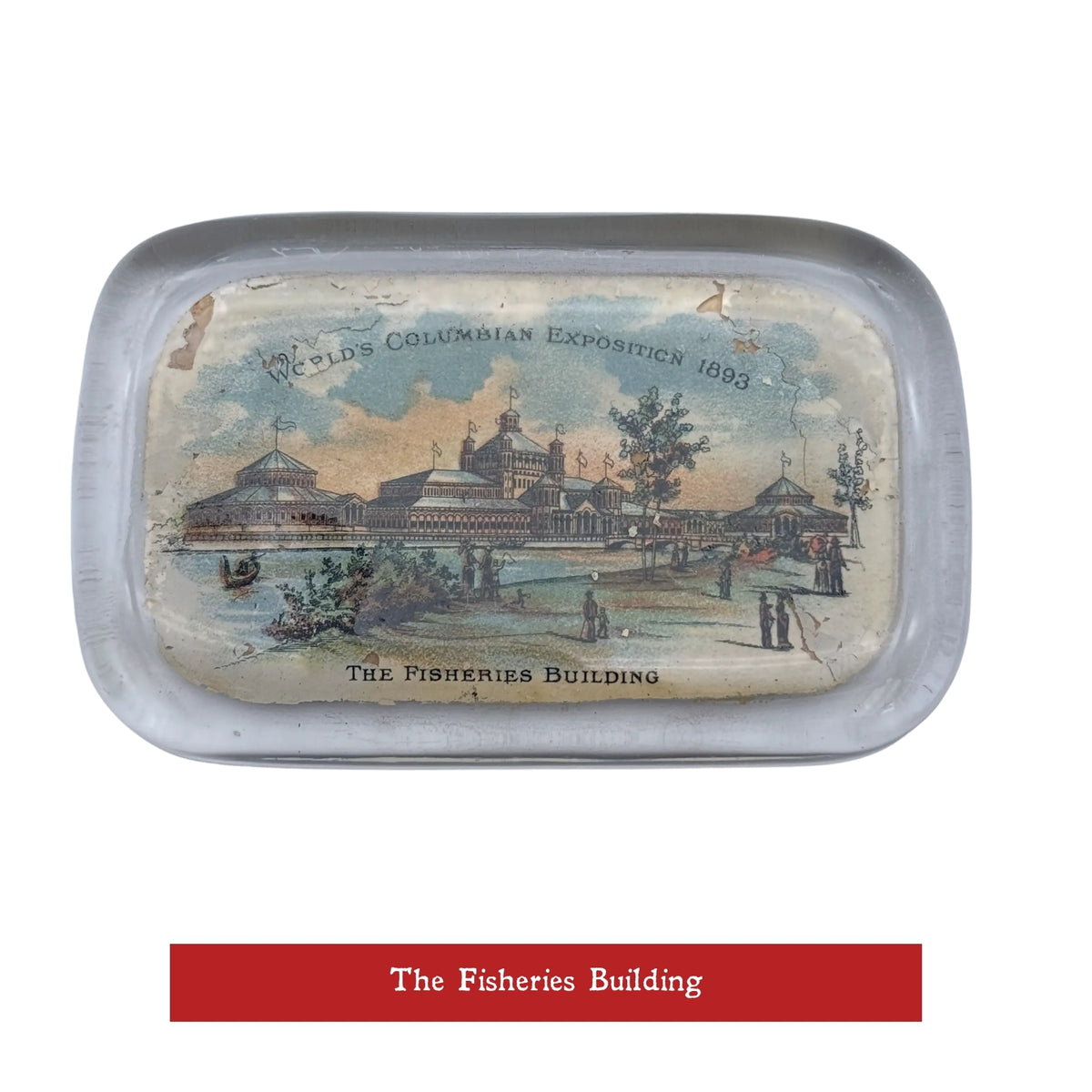 World’s Fair 1893 Columbian Exposition Paperweights of the Major Buildings