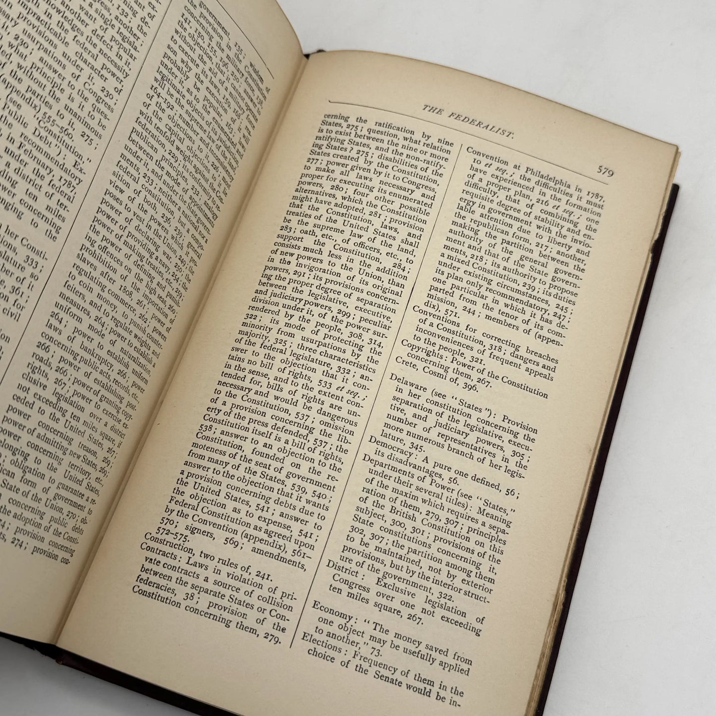 "The Federalist: A Commentary on the Constitution of the United States" by Henry Cabot Lodge — 1899