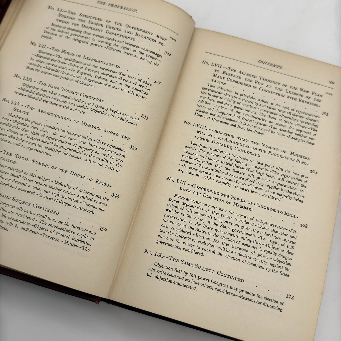 "The Federalist: A Commentary on the Constitution of the United States" by Henry Cabot Lodge — 1899