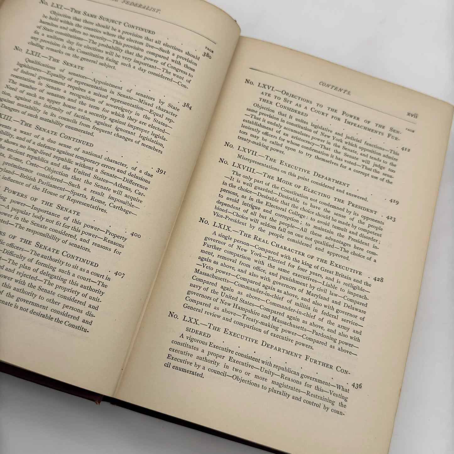 "The Federalist: A Commentary on the Constitution of the United States" by Henry Cabot Lodge — 1899