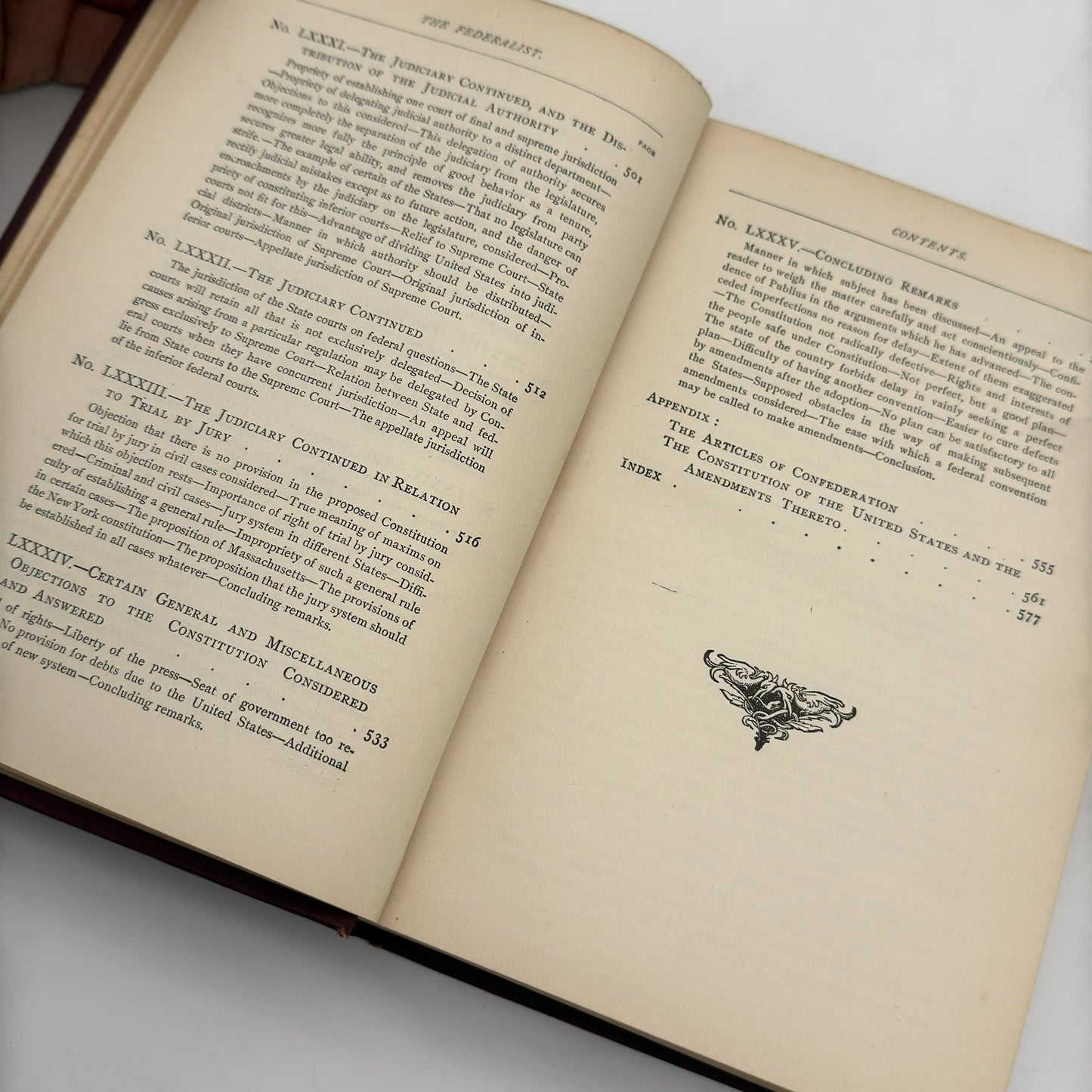 "The Federalist: A Commentary on the Constitution of the United States" by Henry Cabot Lodge — 1899