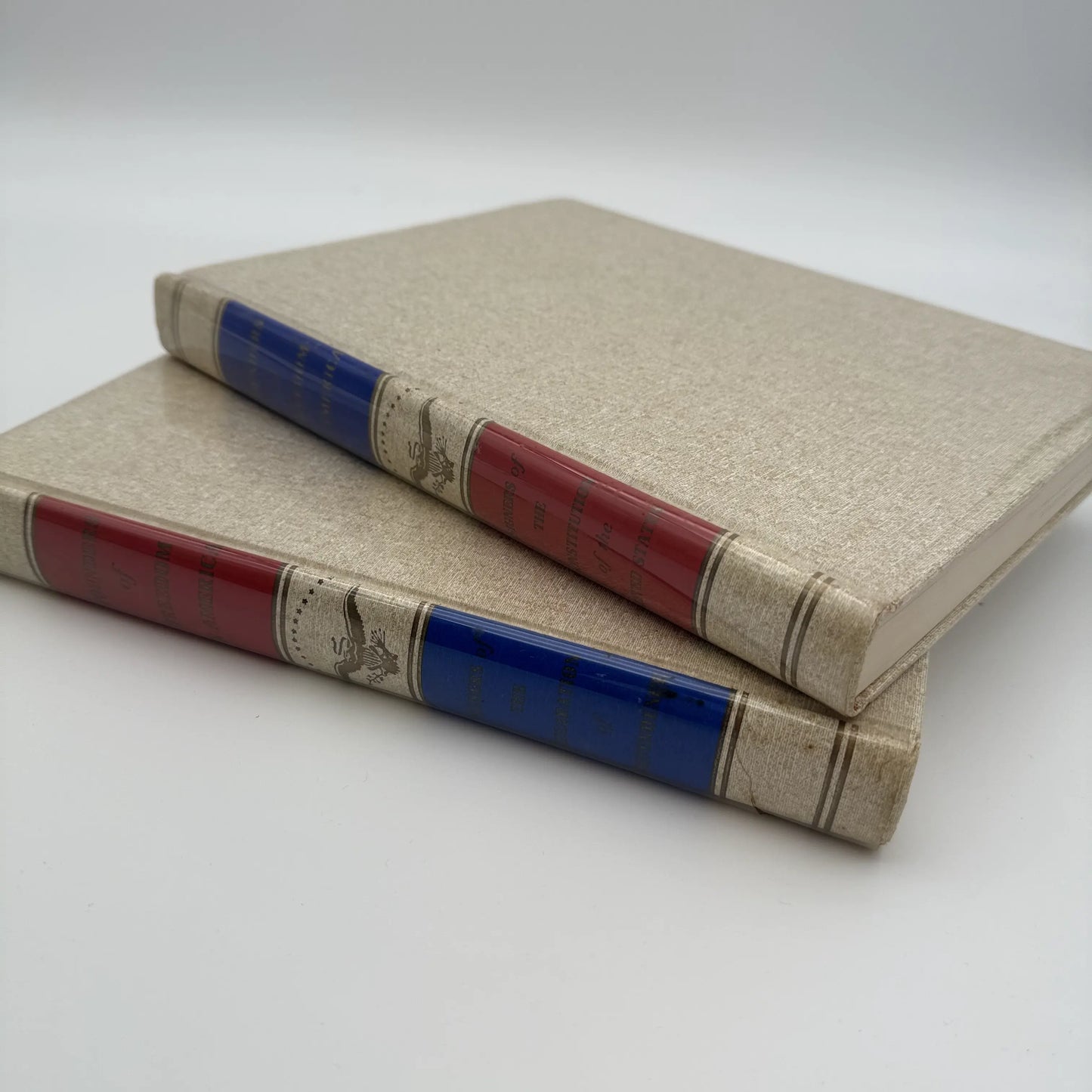"Founders of Freedom in America" — Lives of the signers of the Declaration and of the Constitution — Two volume set