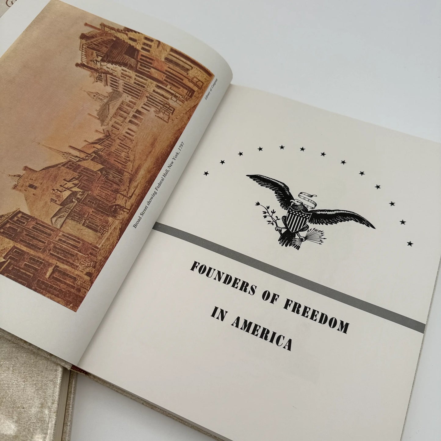 "Founders of Freedom in America" — Lives of the signers of the Declaration and of the Constitution — Two volume set