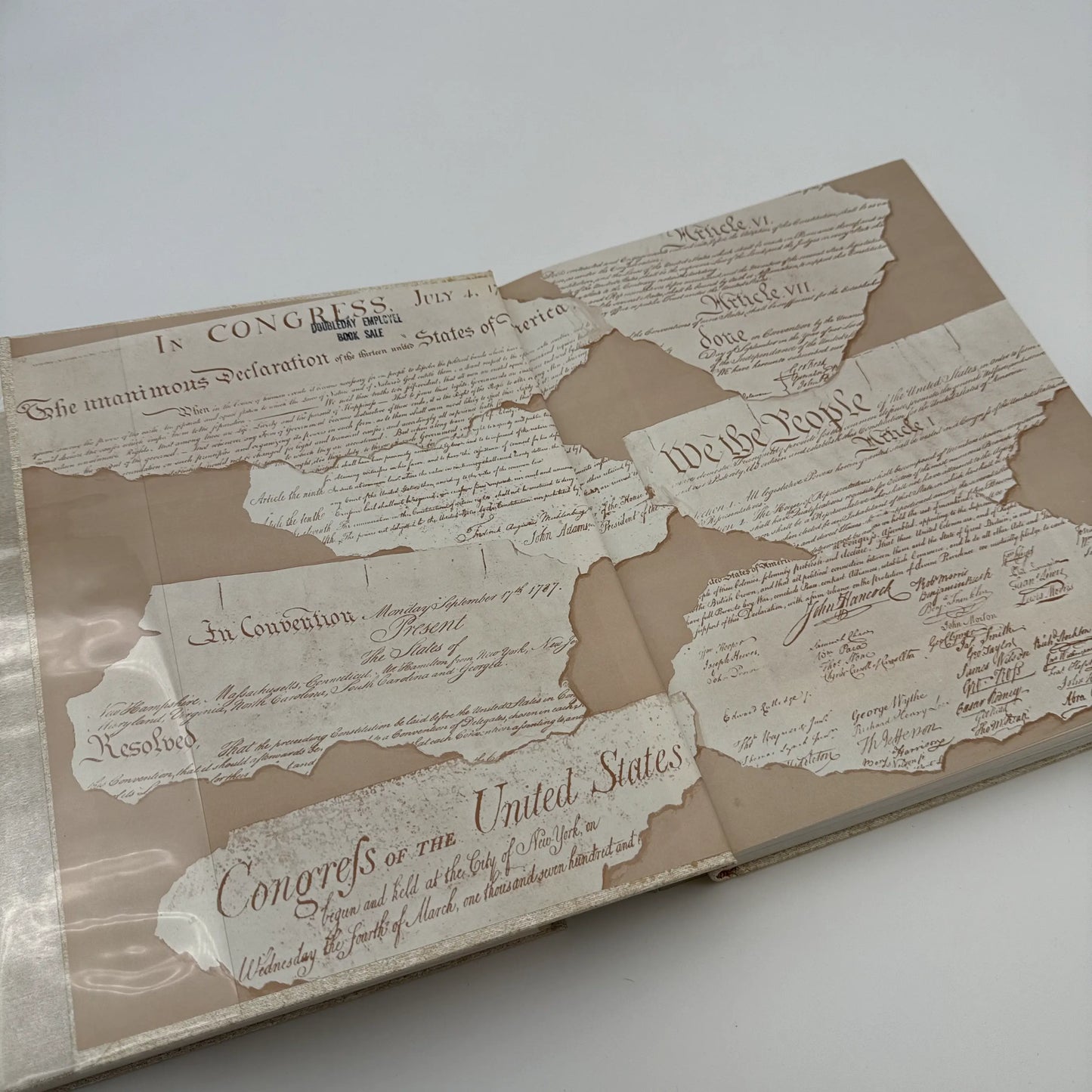 "Founders of Freedom in America" — Lives of the signers of the Declaration and of the Constitution — Two volume set
