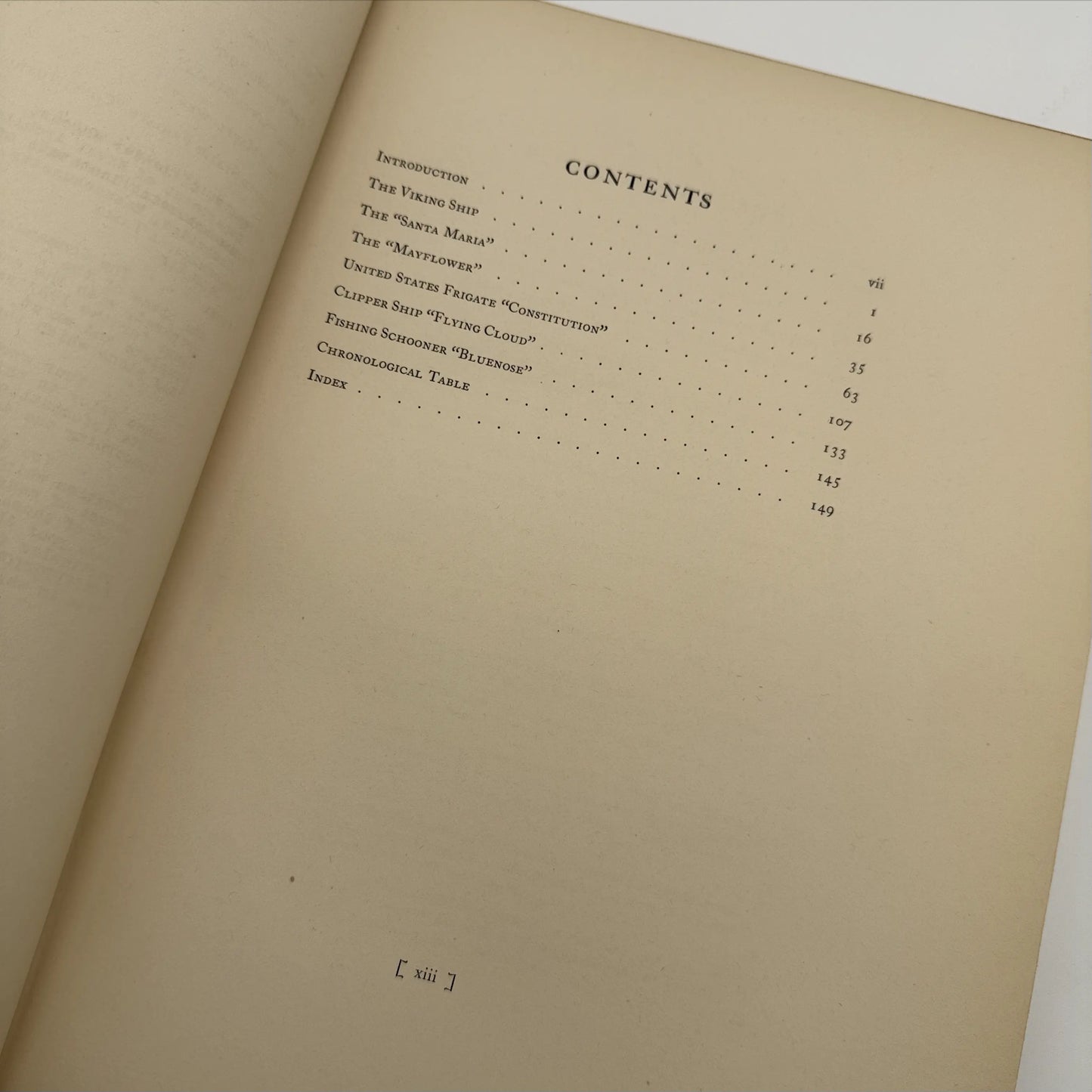 "The Frigate Constitution And Other Historic Ships" — No. 23 of 97 copies —  With wood from USS Constitution