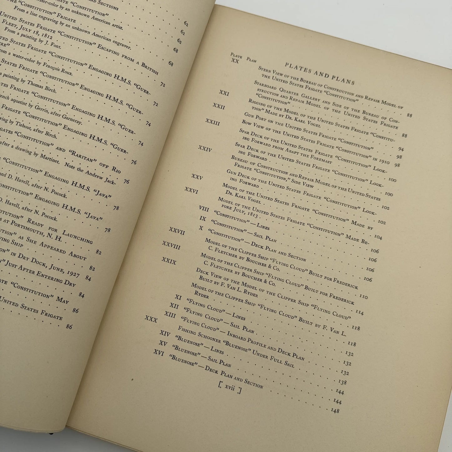 "The Frigate Constitution And Other Historic Ships" — No. 23 of 97 copies —  With wood from USS Constitution