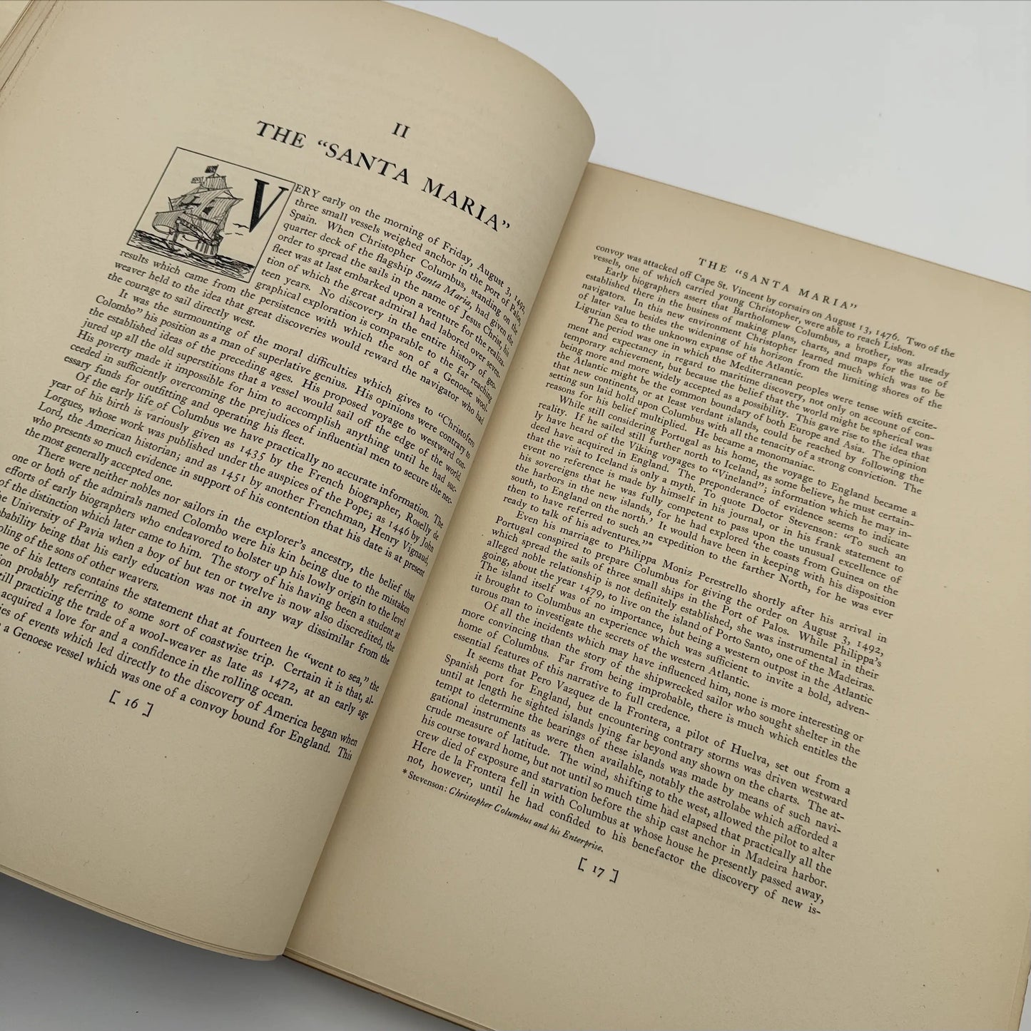 "The Frigate Constitution And Other Historic Ships" — No. 23 of 97 copies —  With wood from USS Constitution