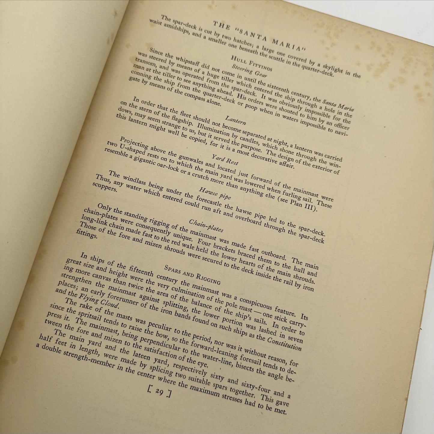 "The Frigate Constitution And Other Historic Ships" — No. 23 of 97 copies —  With wood from USS Constitution