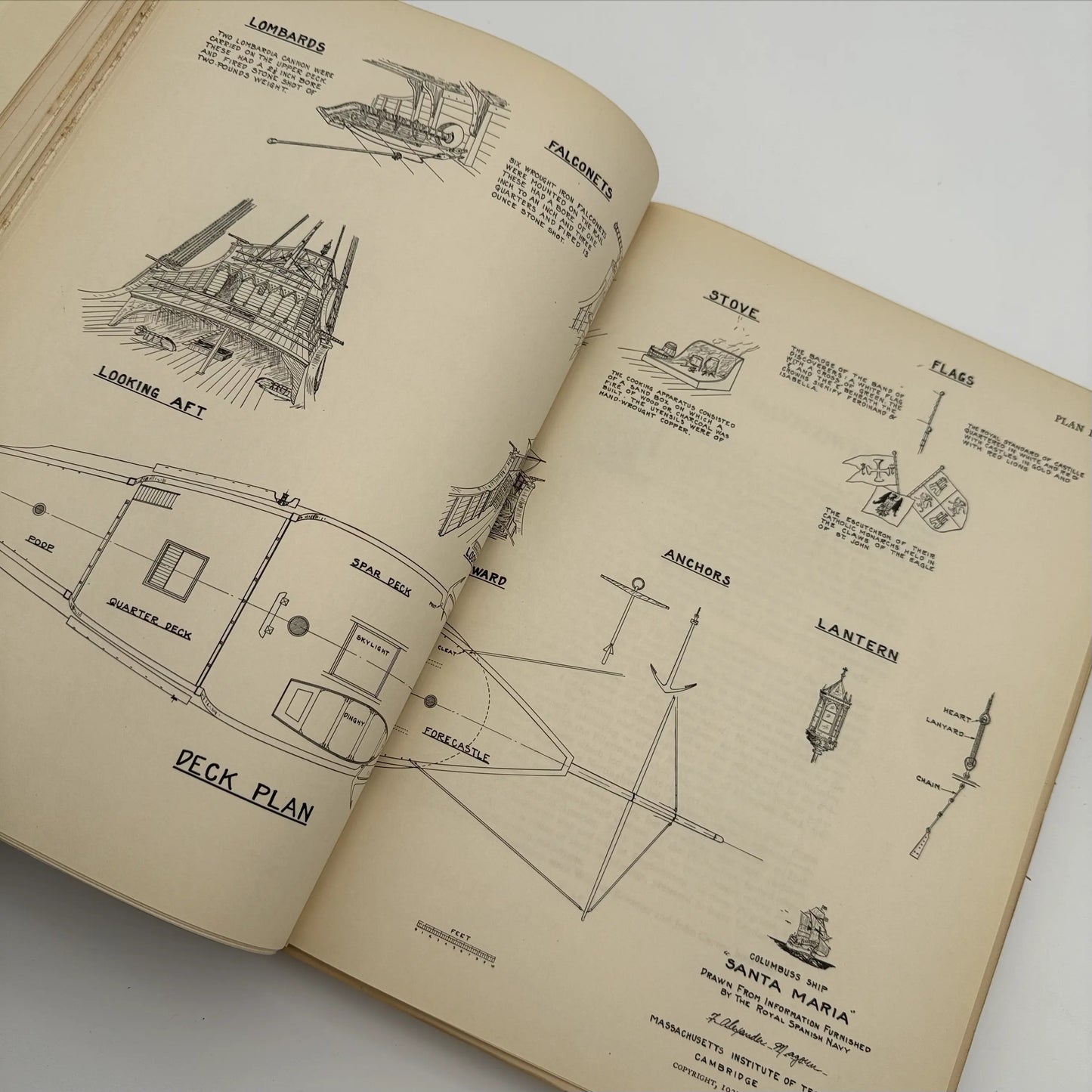 "The Frigate Constitution And Other Historic Ships" — No. 23 of 97 copies —  With wood from USS Constitution