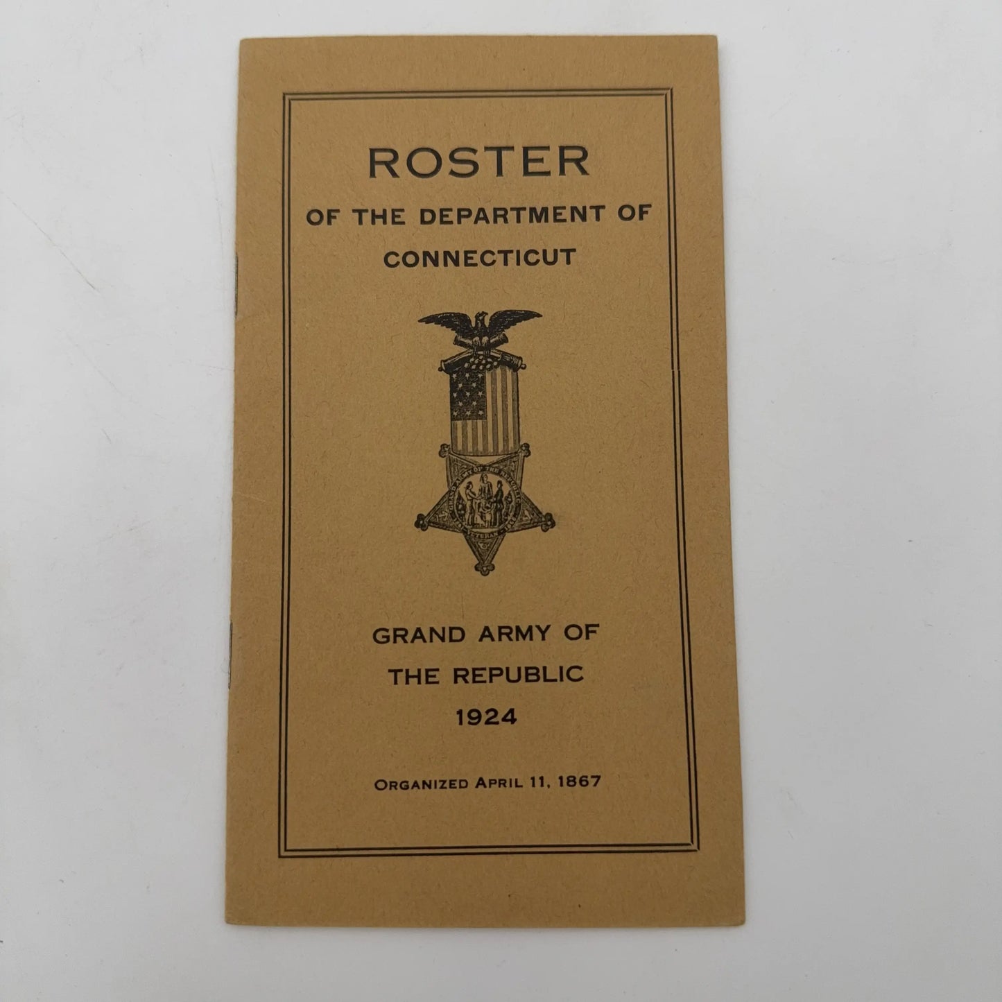 Civil War G.A.R. Reunion, Encampment, and Dinner Publications, along with some rosters