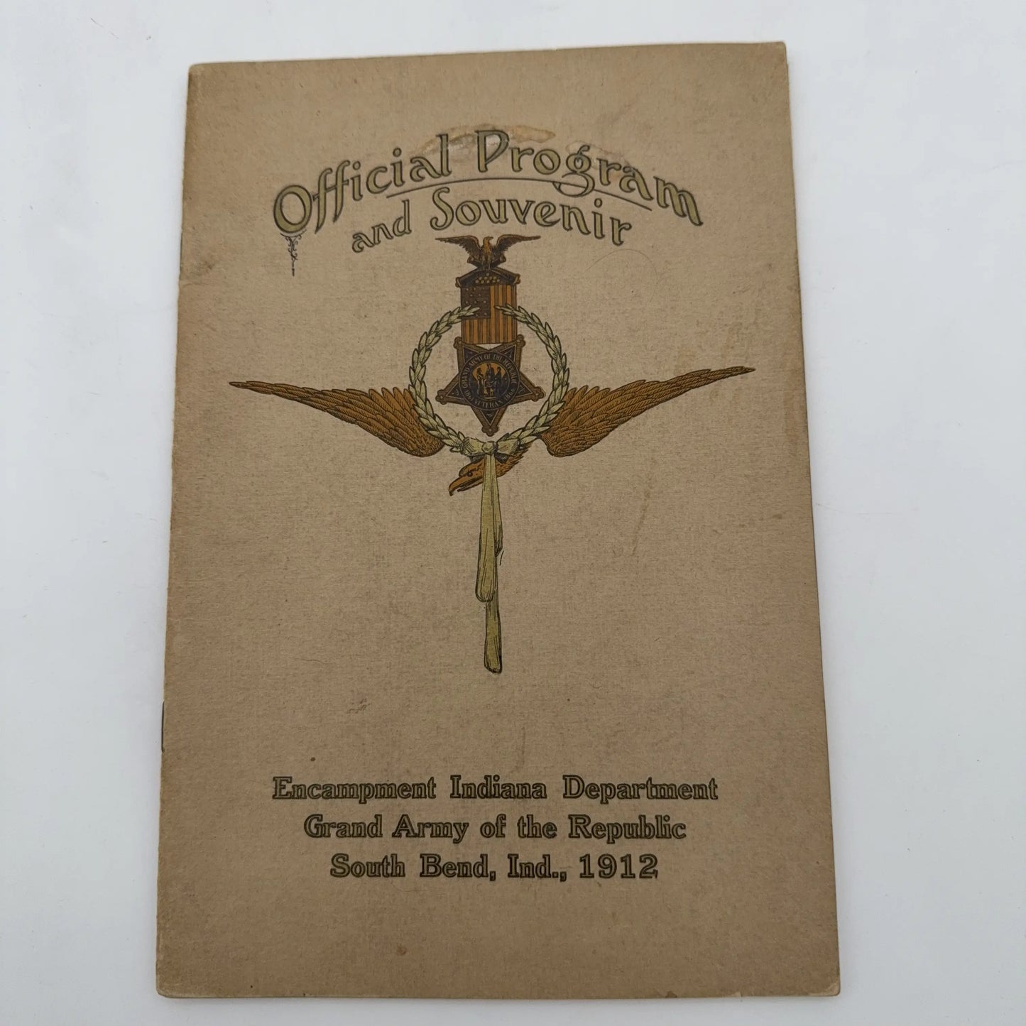 Civil War G.A.R. Reunion, Encampment, and Dinner Publications, along with some rosters