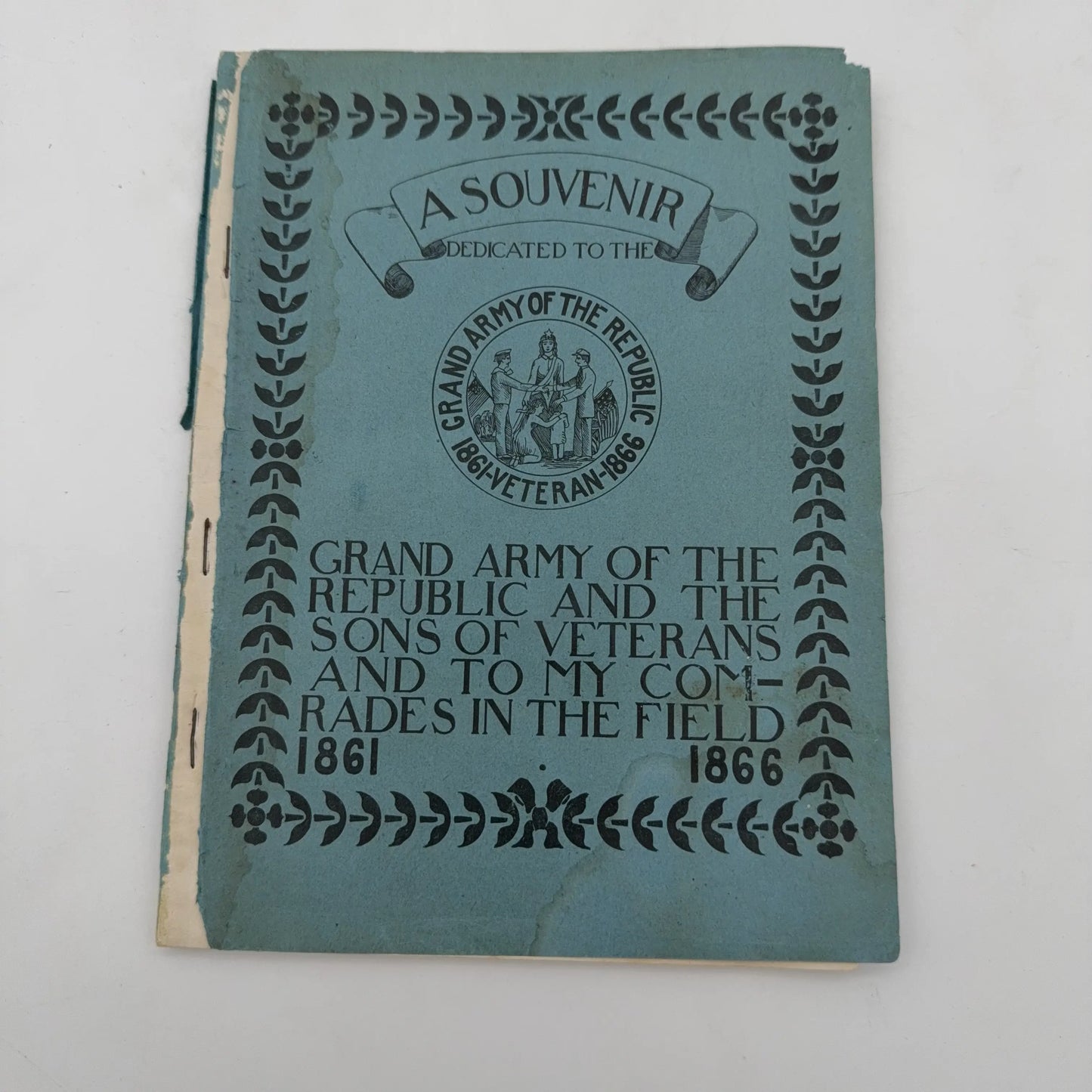 Civil War G.A.R. Reunion, Encampment, and Dinner Publications, along with some rosters