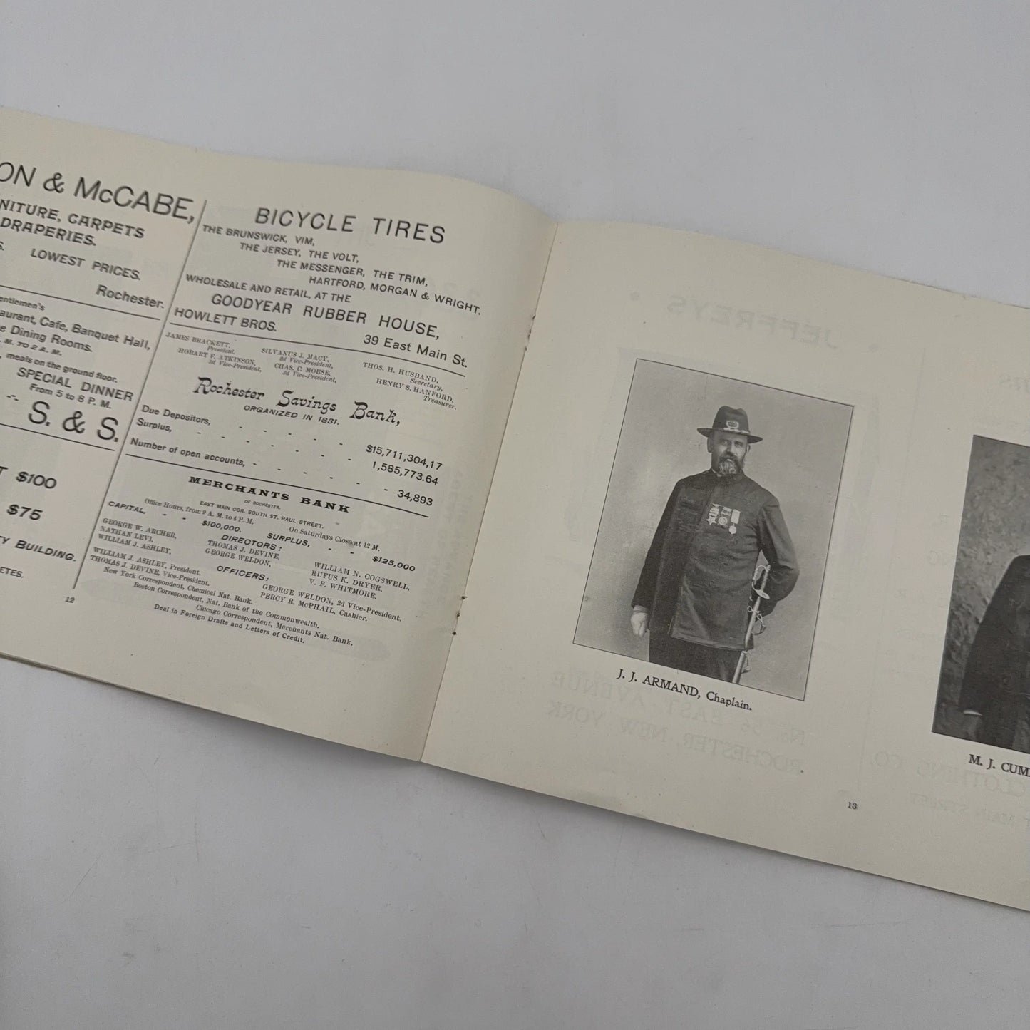 Civil War G.A.R. Reunion, Encampment, and Dinner Publications, along with some rosters