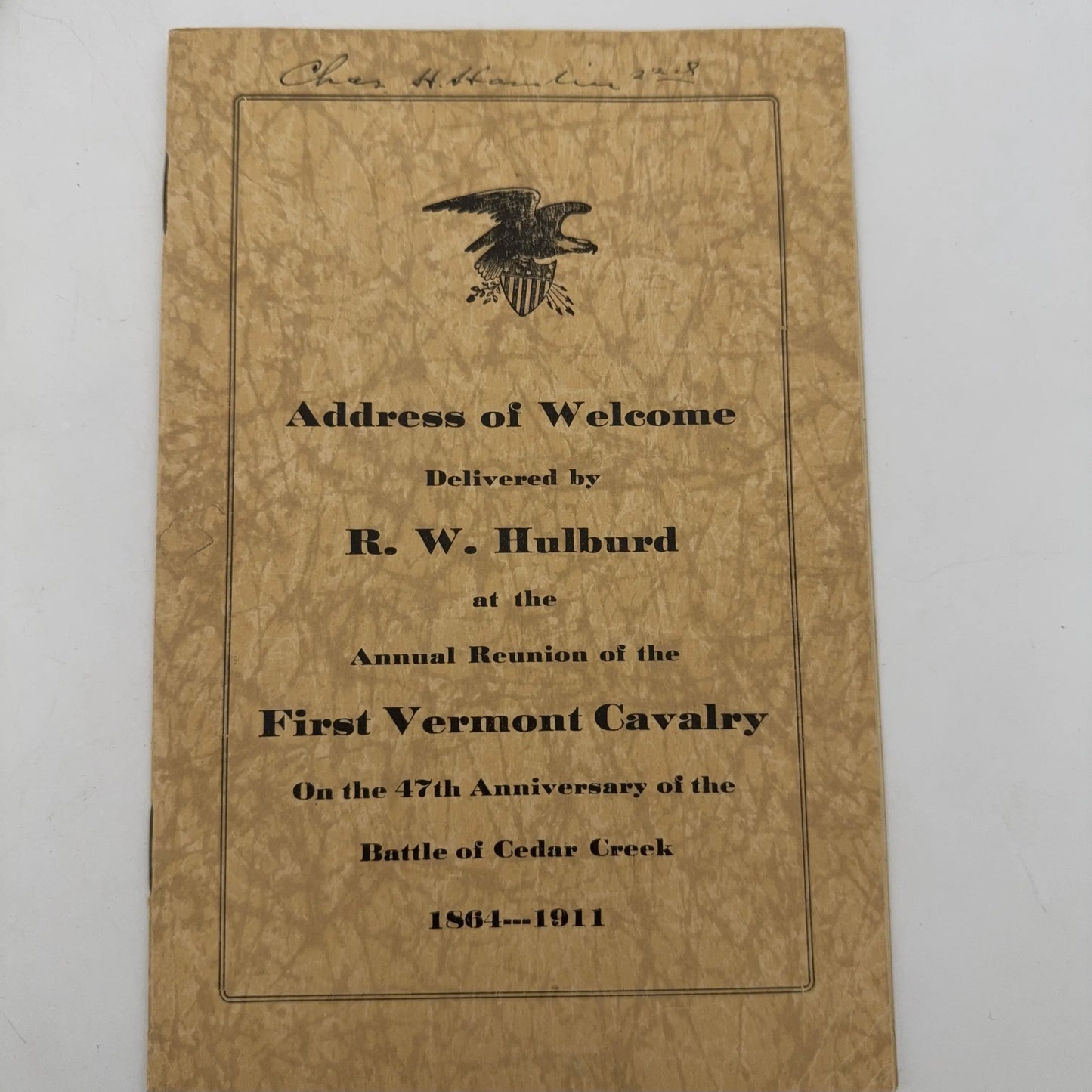 Civil War G.A.R. Reunion, Encampment, and Dinner Publications, along with some rosters