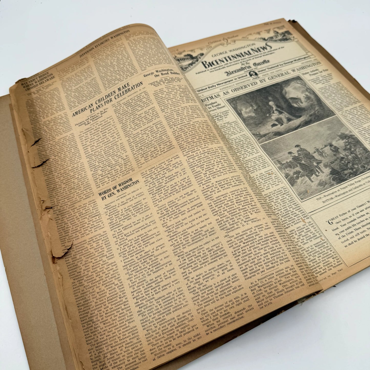 George Washington Bicentennial News by the Alexandria Gazette — Vols. 1 and 2 — 1930/1931