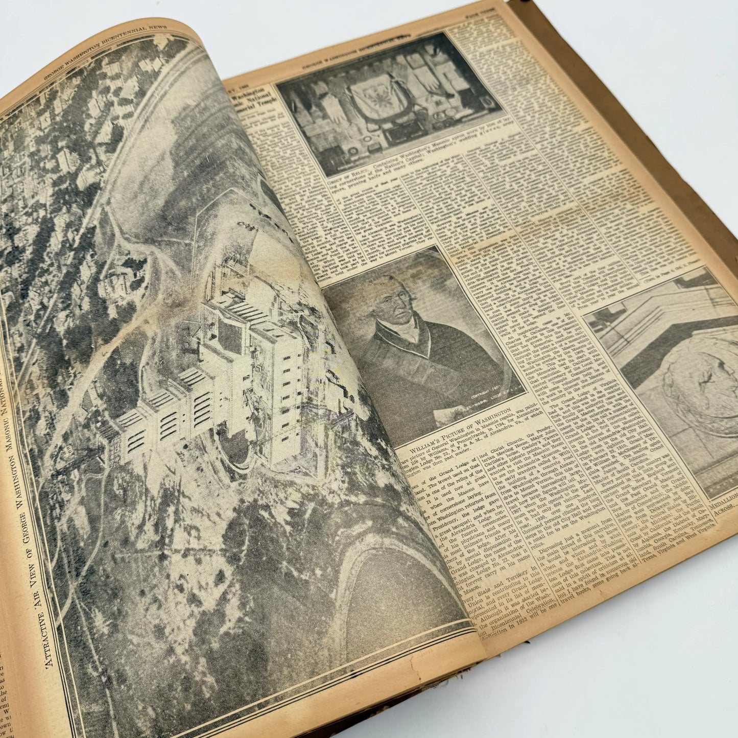 George Washington Bicentennial News by the Alexandria Gazette — Vols. 1 and 2 — 1930/1931
