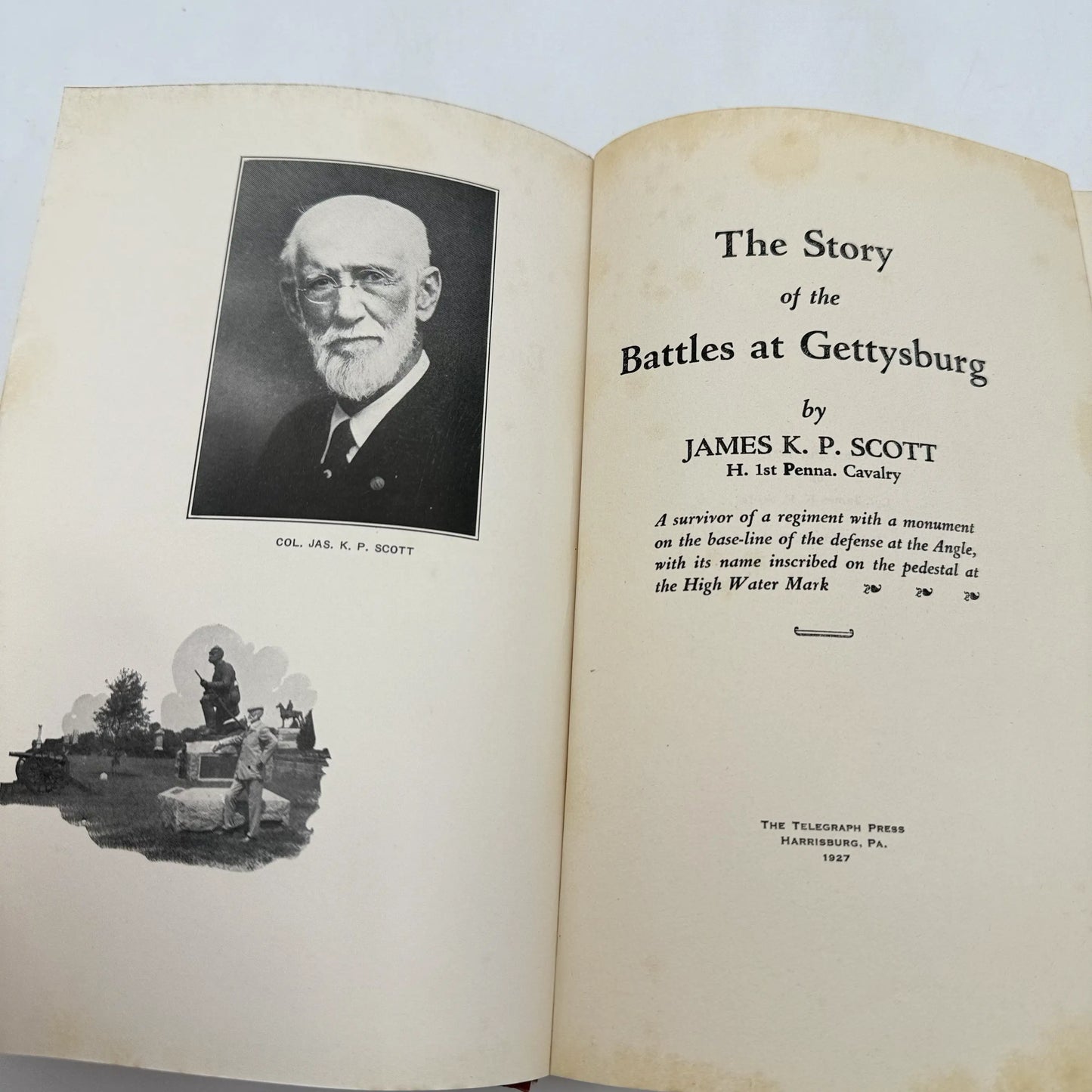 The Story of the Battles at Gettysburg — Volume 1 (Day 1)