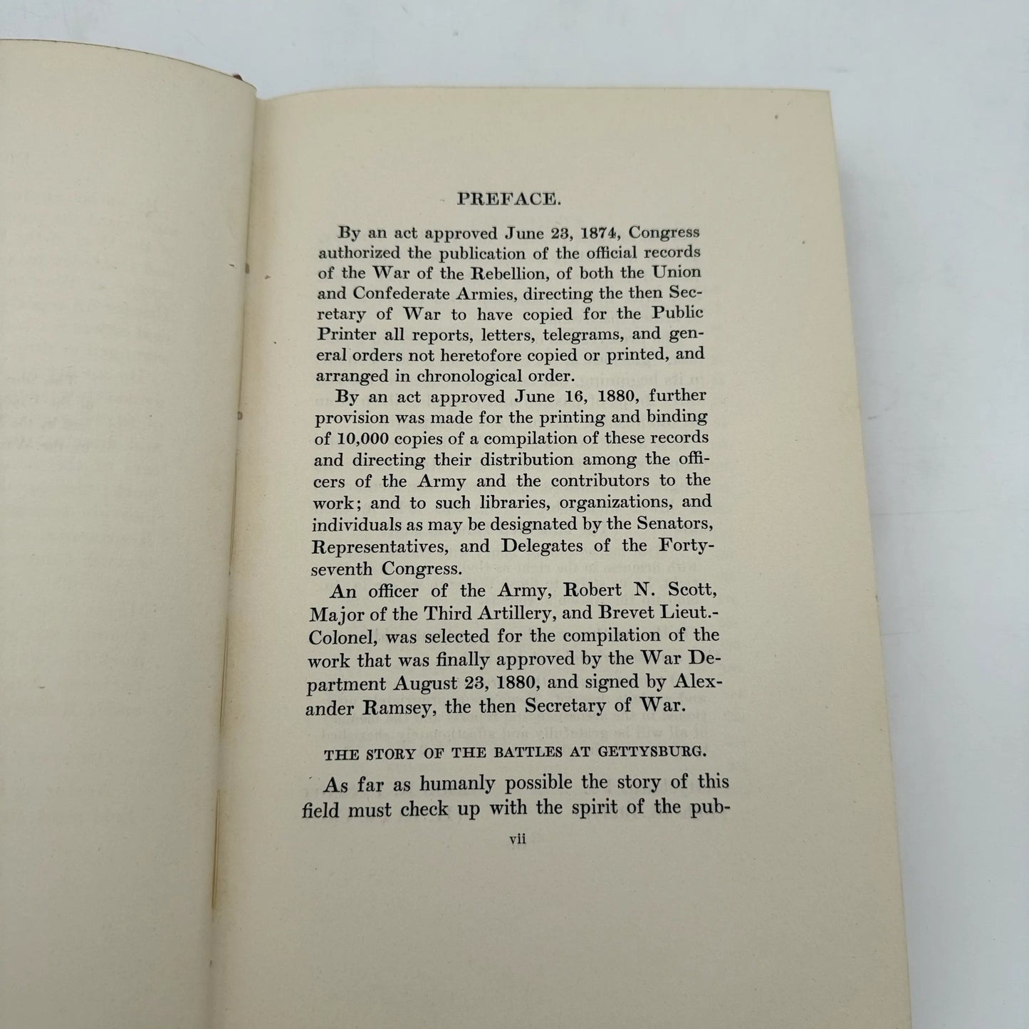 The Story of the Battles at Gettysburg — Volume 1 (Day 1)