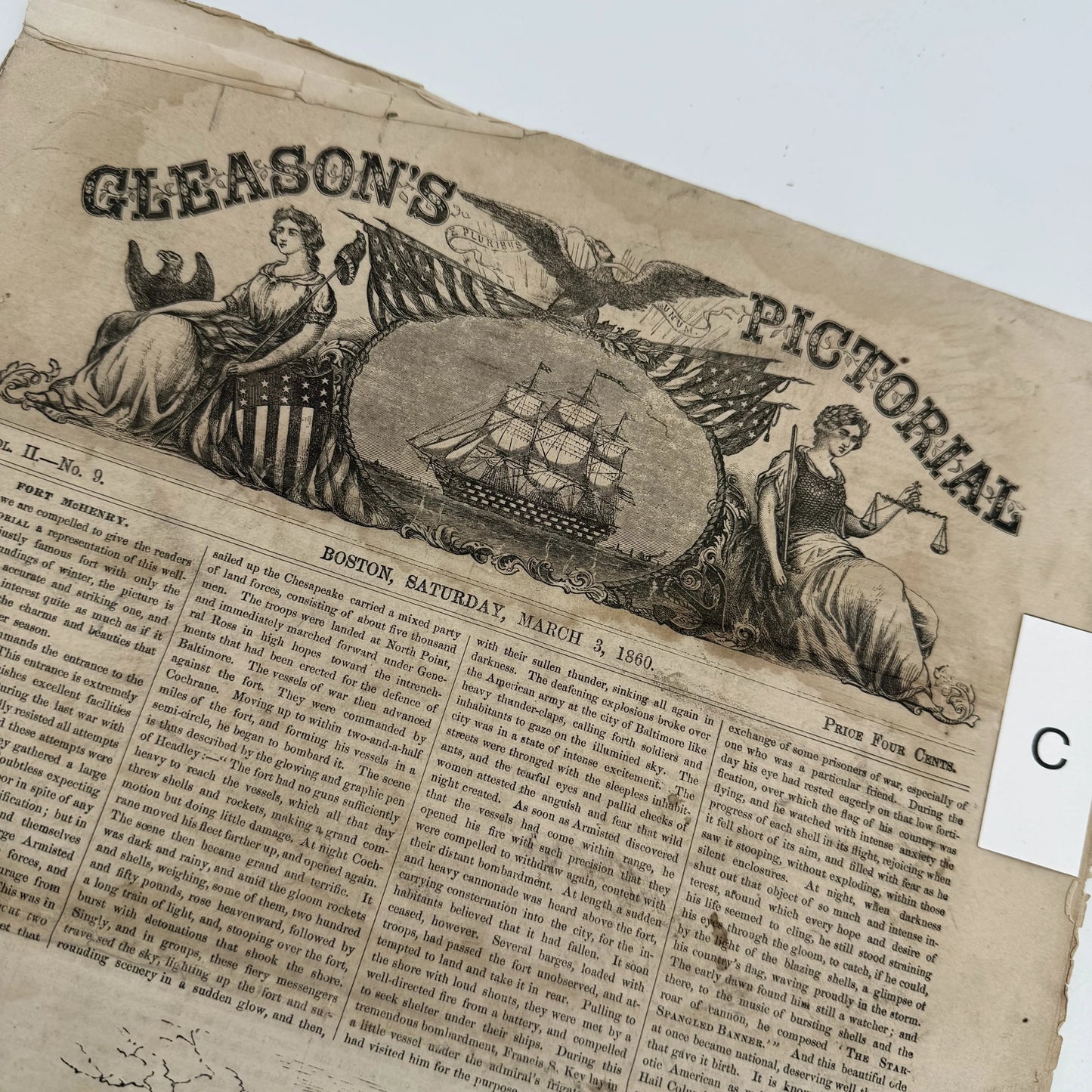 "Gleason's Pictorial Drawing-Room Companion" and "Harper's Weekly, A Journal of Civilization" — 1853 - 1867