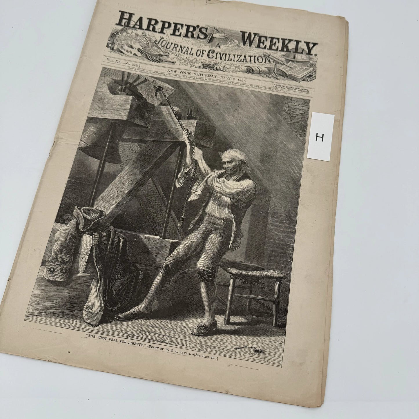 "Gleason's Pictorial Drawing-Room Companion" and "Harper's Weekly, A Journal of Civilization" — 1853 - 1867