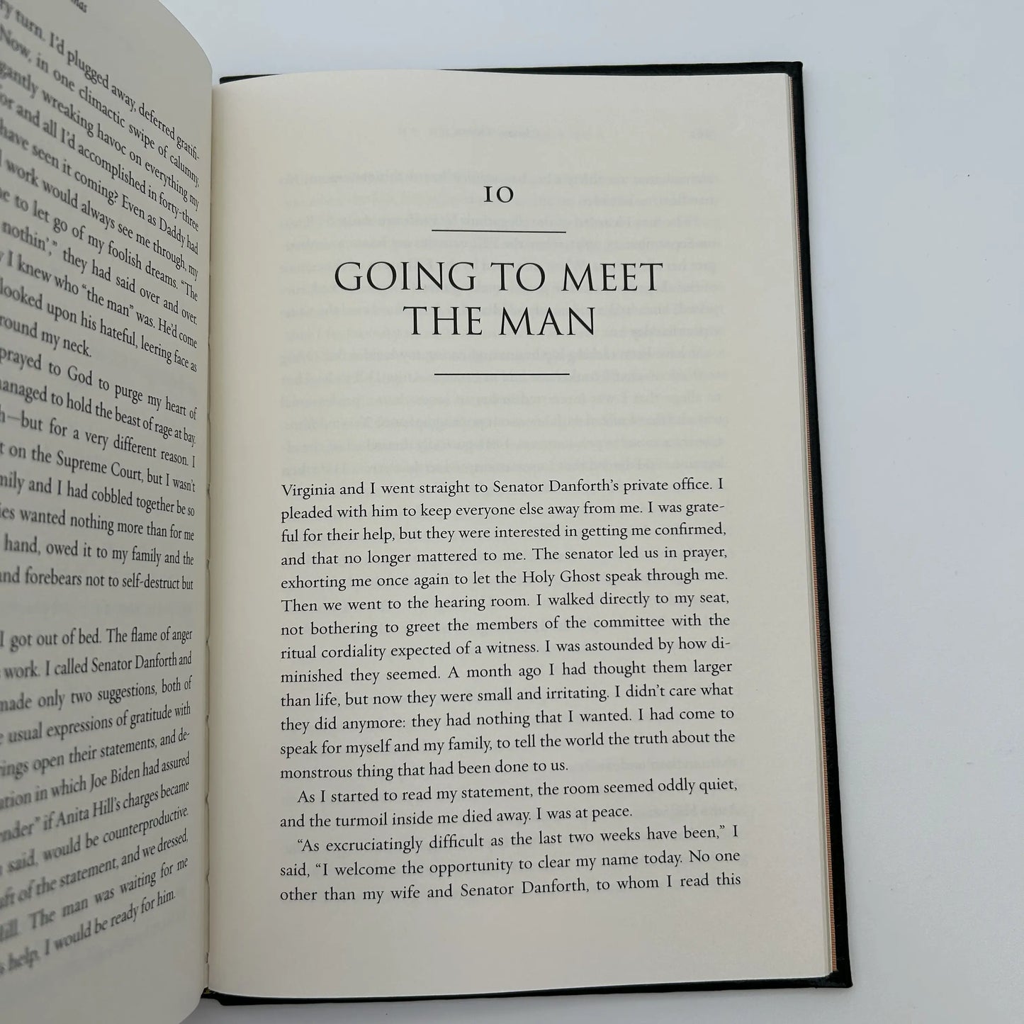 "My Godfather's Son: A Memoir" - Signed by Supreme Court Justice Clarence Thomas - Leather-bound, gilt-edged limited edition