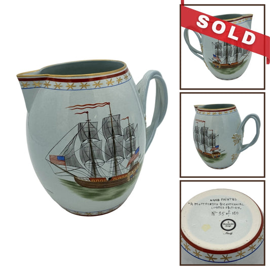 The George Washington Maritime Bicentennial Pitcher