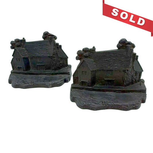 George Washington Ancestral Home Bookends