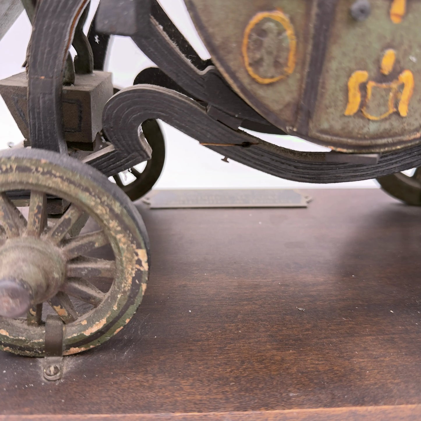 George Washington's Private Carriage And Horses — Miniature Replica