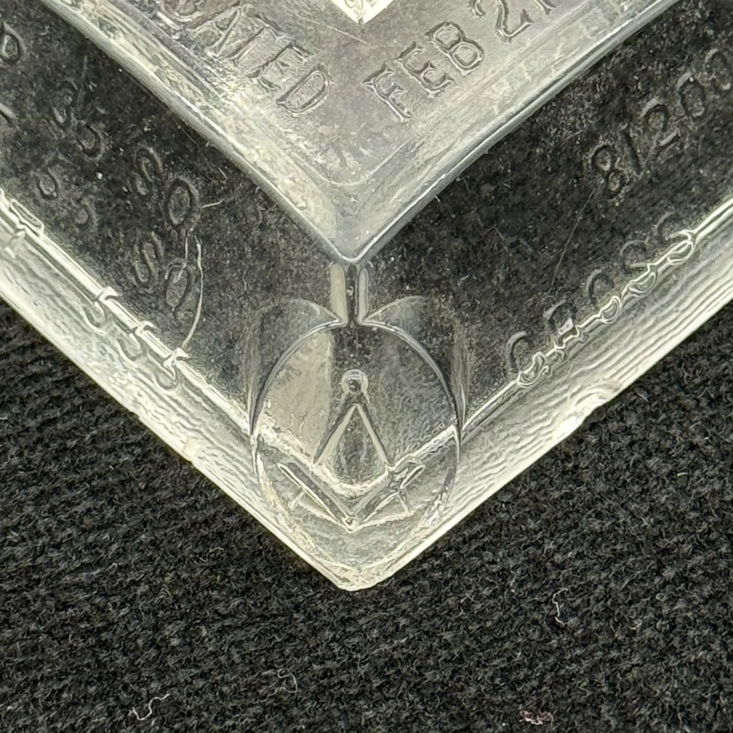 Washington Monument Commemorative Glass Paperweight