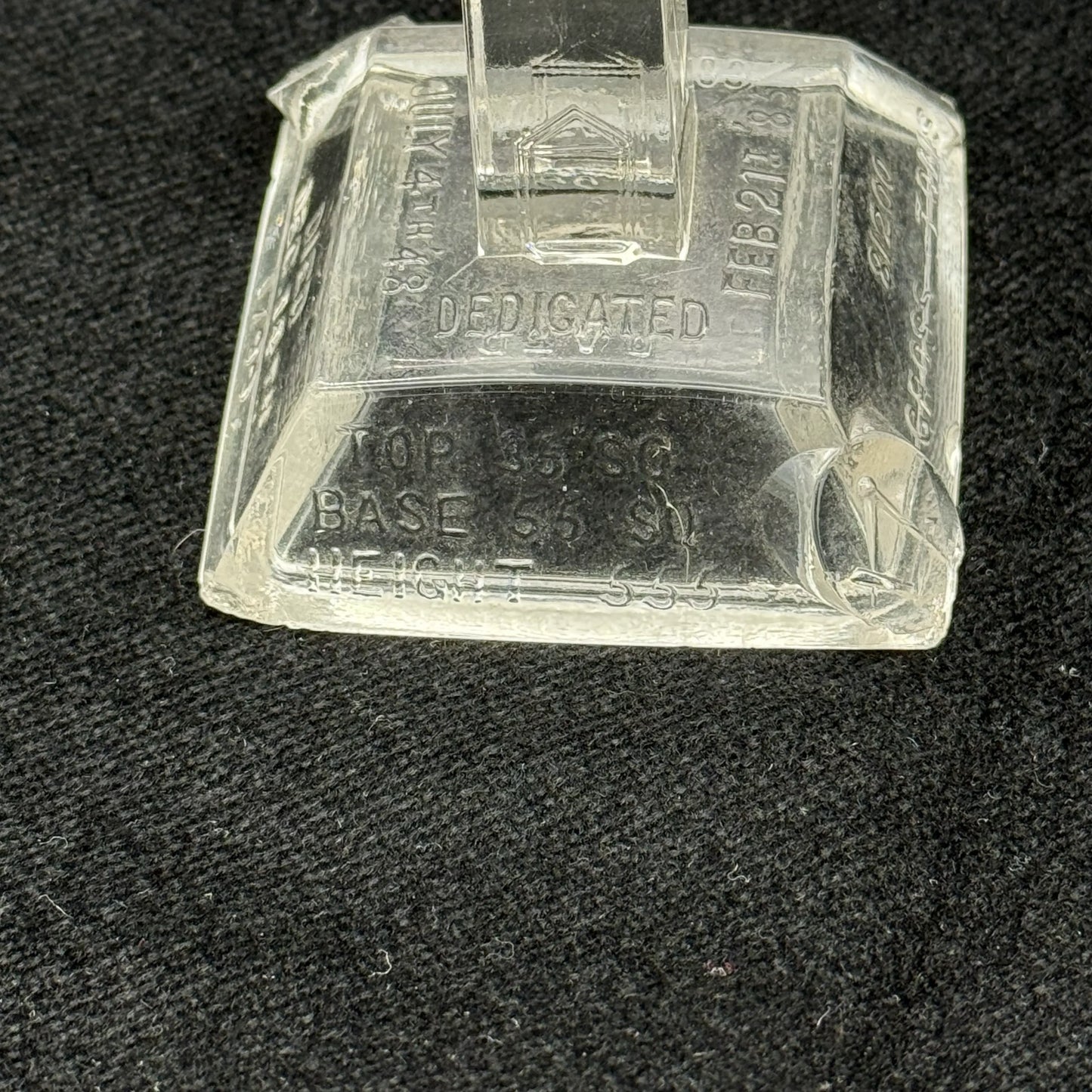 Washington Monument Commemorative Glass Paperweight
