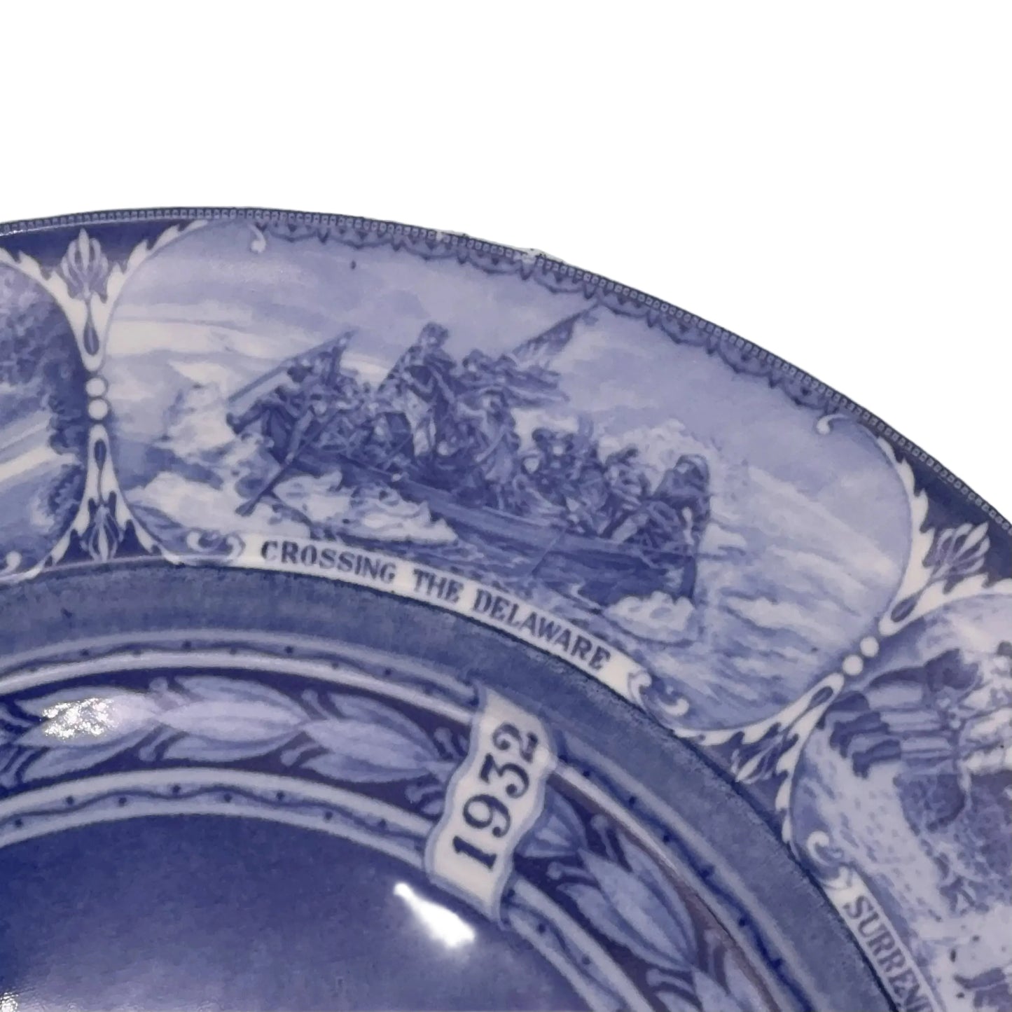 George Washington Bi-Centennial Memorial Plate — 1732 - 1932 — Lamberton Scammell