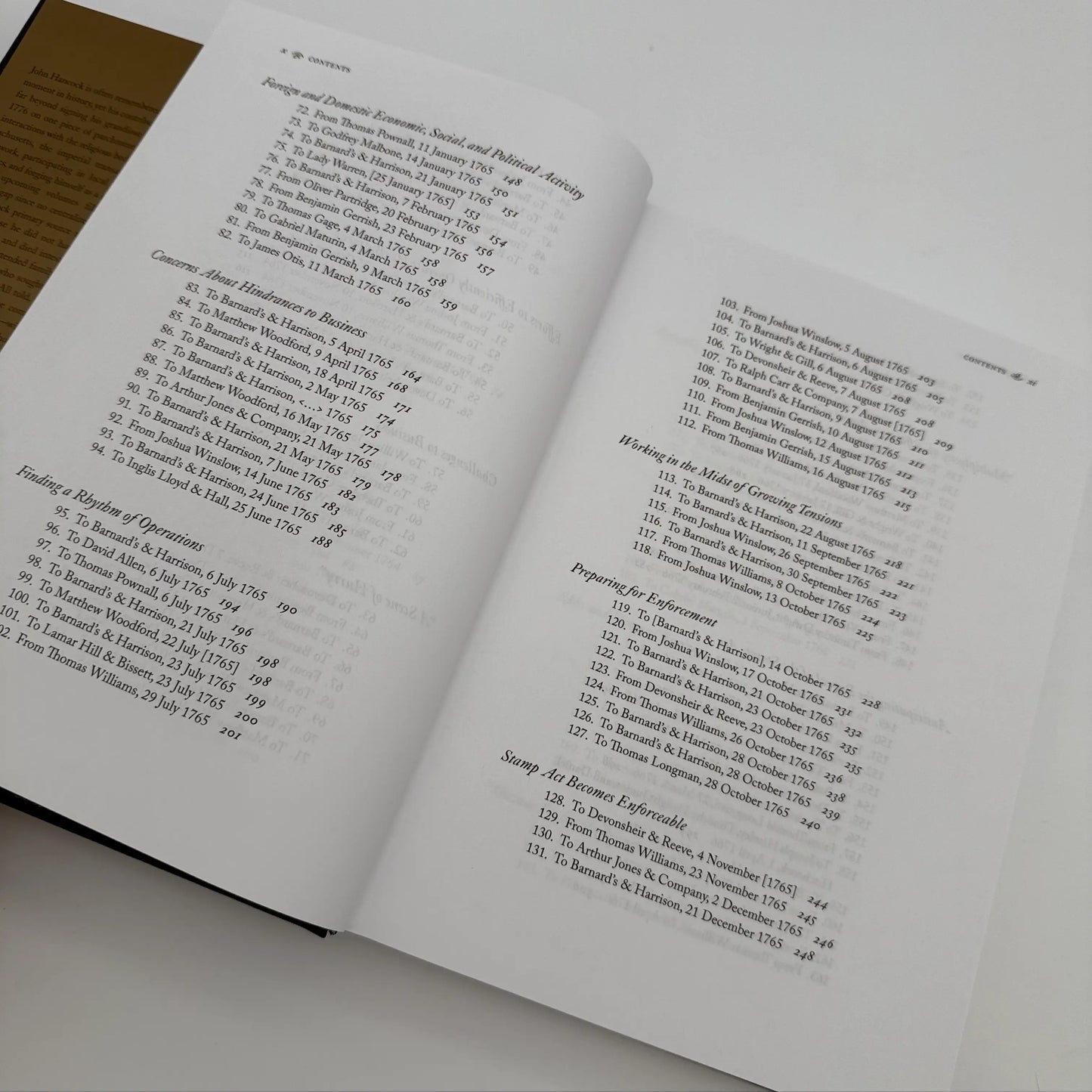 The Papers of John Hancock: Vol 1, 1754 - 1769