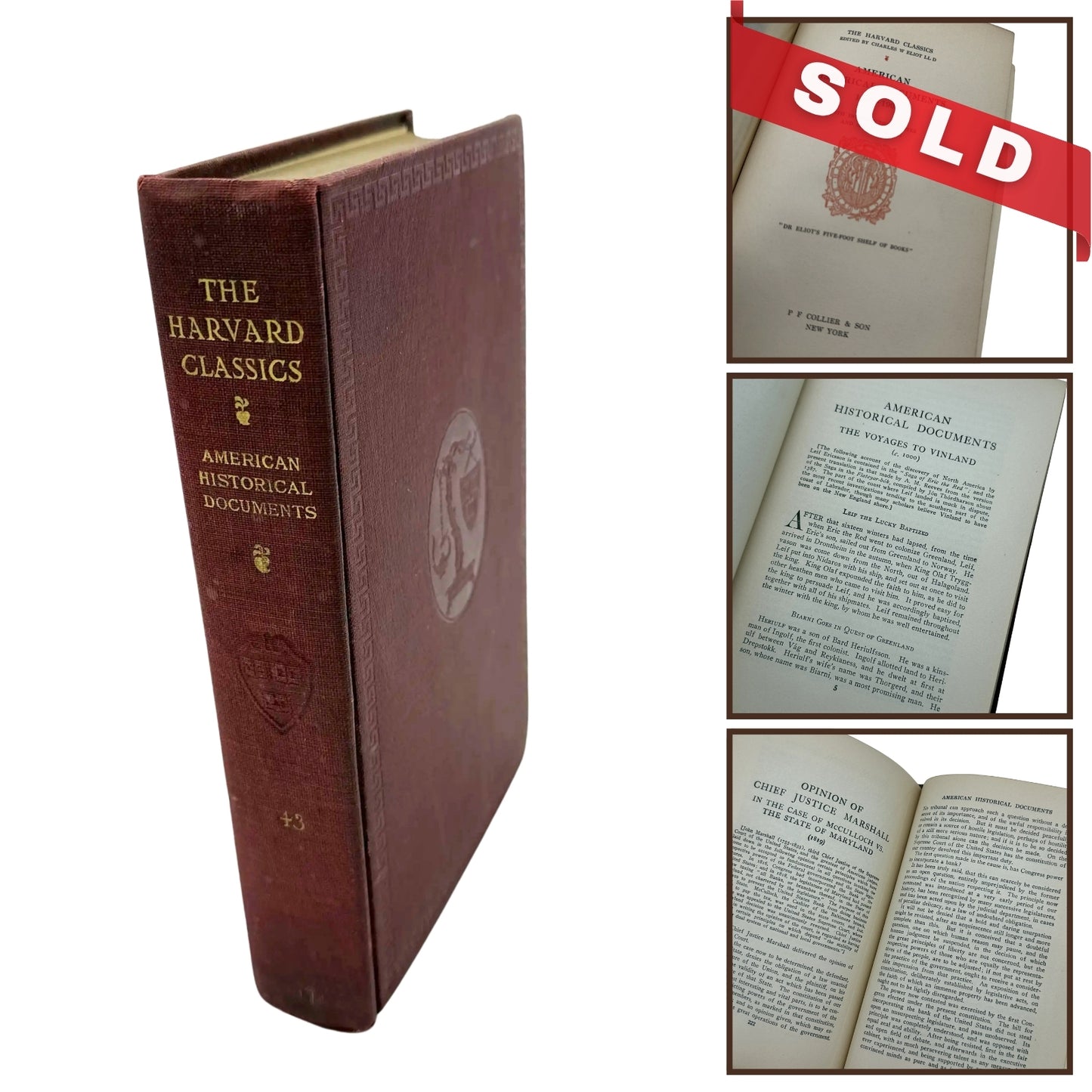 The Harvard Classics: American Historical Documents — Volume 43 — Edited by Charles W. Eliot
