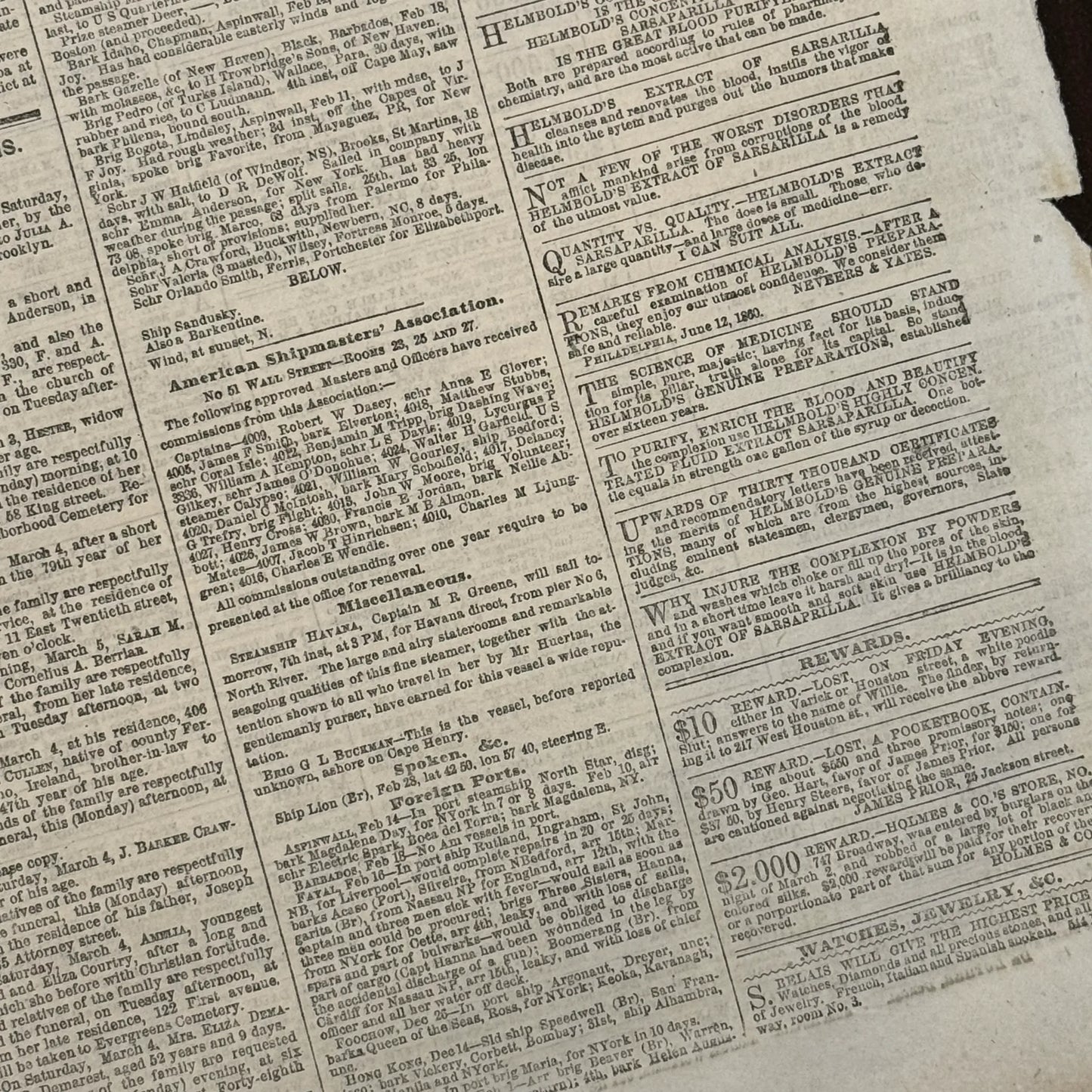 The New York Herald reporting capture of Rebel General Early — March 6, 1866