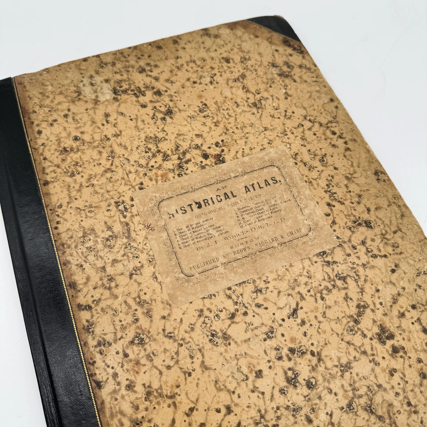 An Historical Atlas — J.E. Worcester — 1856