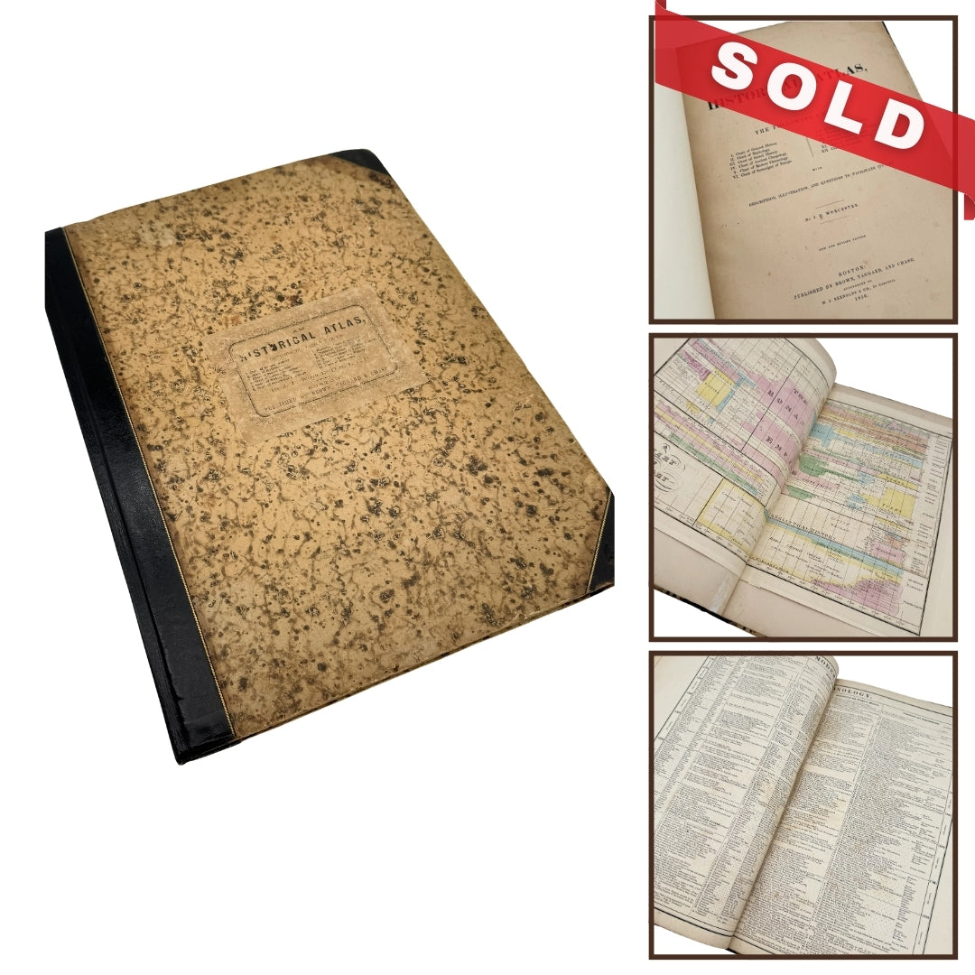An Historical Atlas — J.E. Worcester — 1856