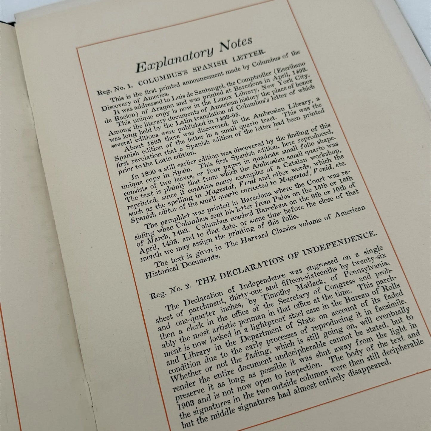 “The Great Historical Documents of America” Portfolio — 1910