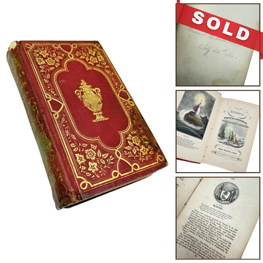 "Historical, Poetical and Pictorial American Scenes" by J.W. Barber — 1852