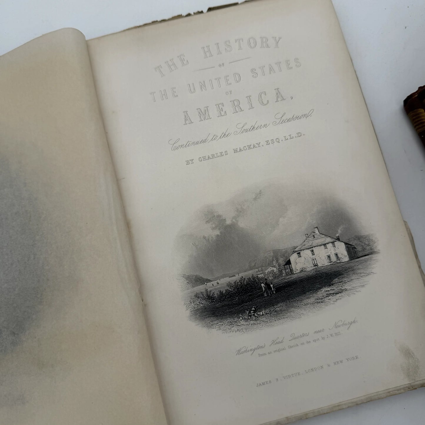 "The History Of The United States Of America" by Charles Mackay — Complete eight volume set