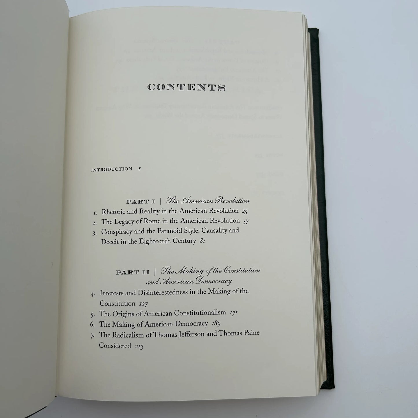 "The Idea of America" Signed by Gordon S. Wood - Leather-bound, gilt-edged Easton Press edition