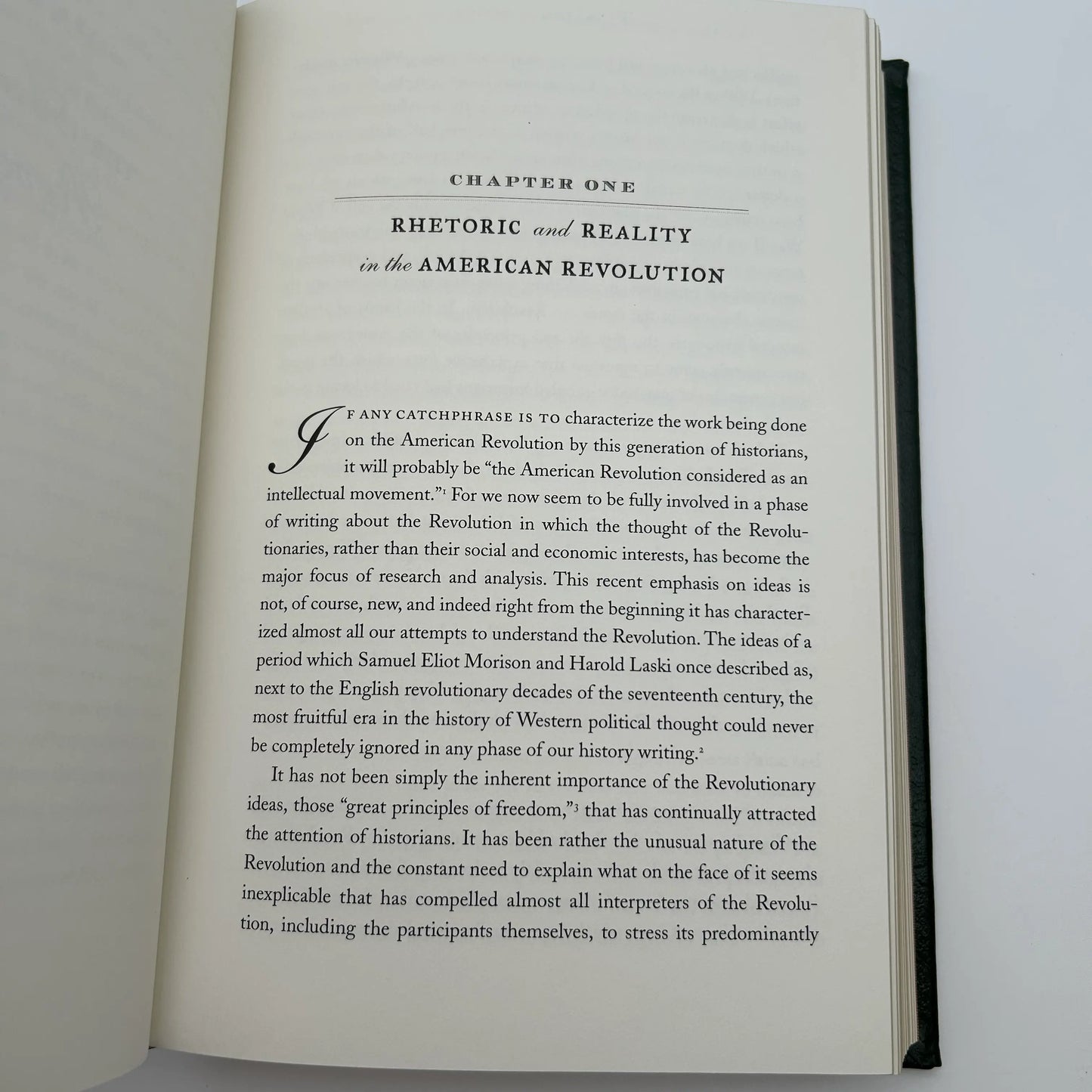 "The Idea of America" Signed by Gordon S. Wood - Leather-bound, gilt-edged Easton Press edition