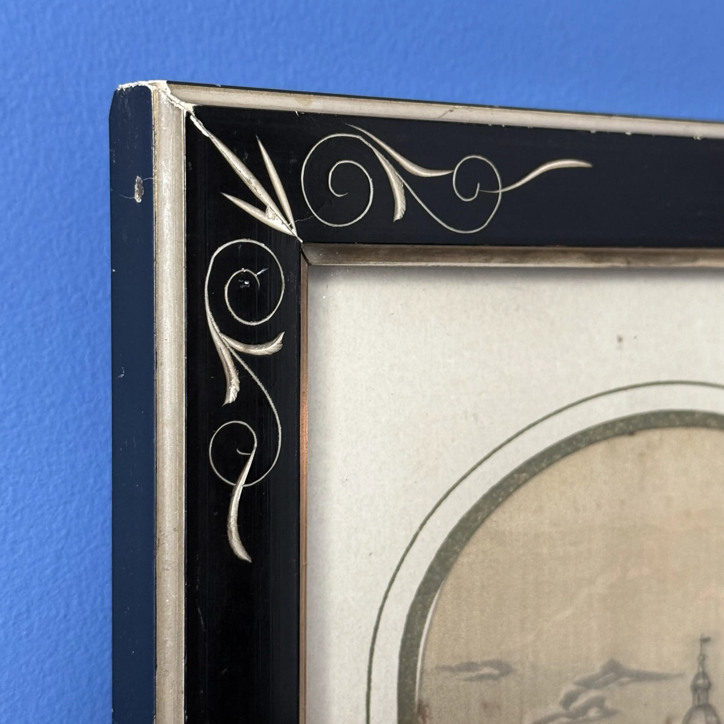 "View of Independence Hall, 1776" — Silk woven in 1876 for the Centennial