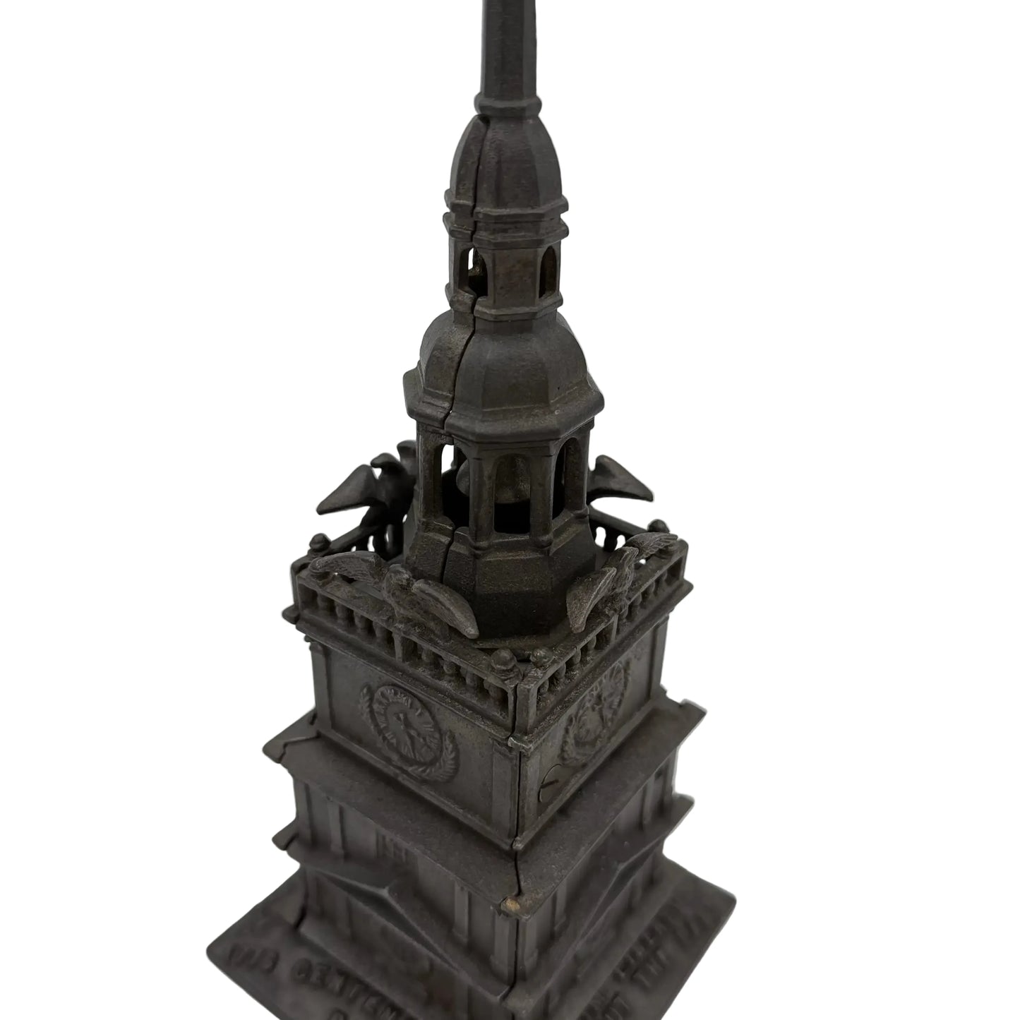 Independence Hall Tower Cast Iron Centennial Bank — 1875