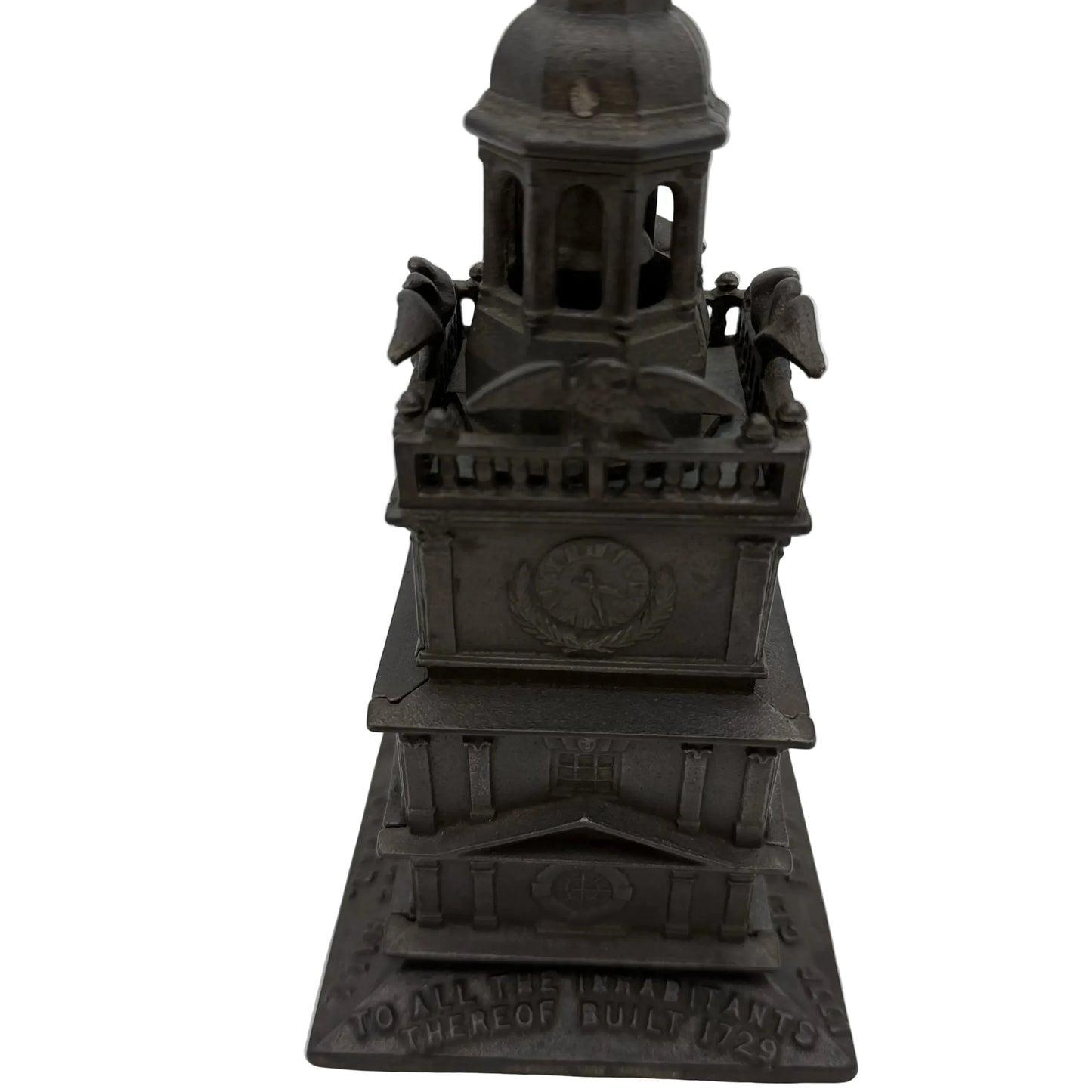 Independence Hall Tower Cast Iron Centennial Bank — 1875