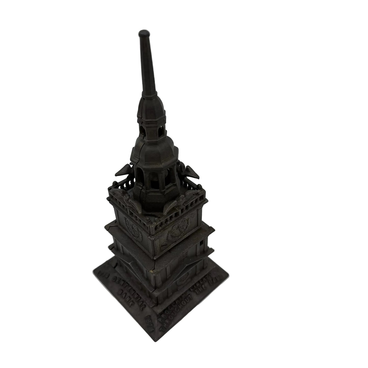 Independence Hall Tower Cast Iron Centennial Bank — 1875