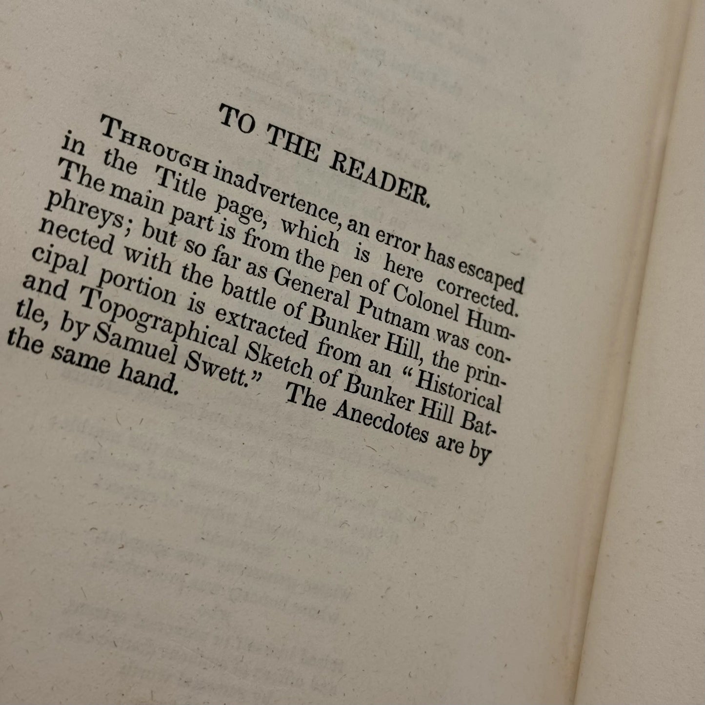 "The Life and Heroic Exploits of Israel Putnam" by Col. David Humphreys — 1847