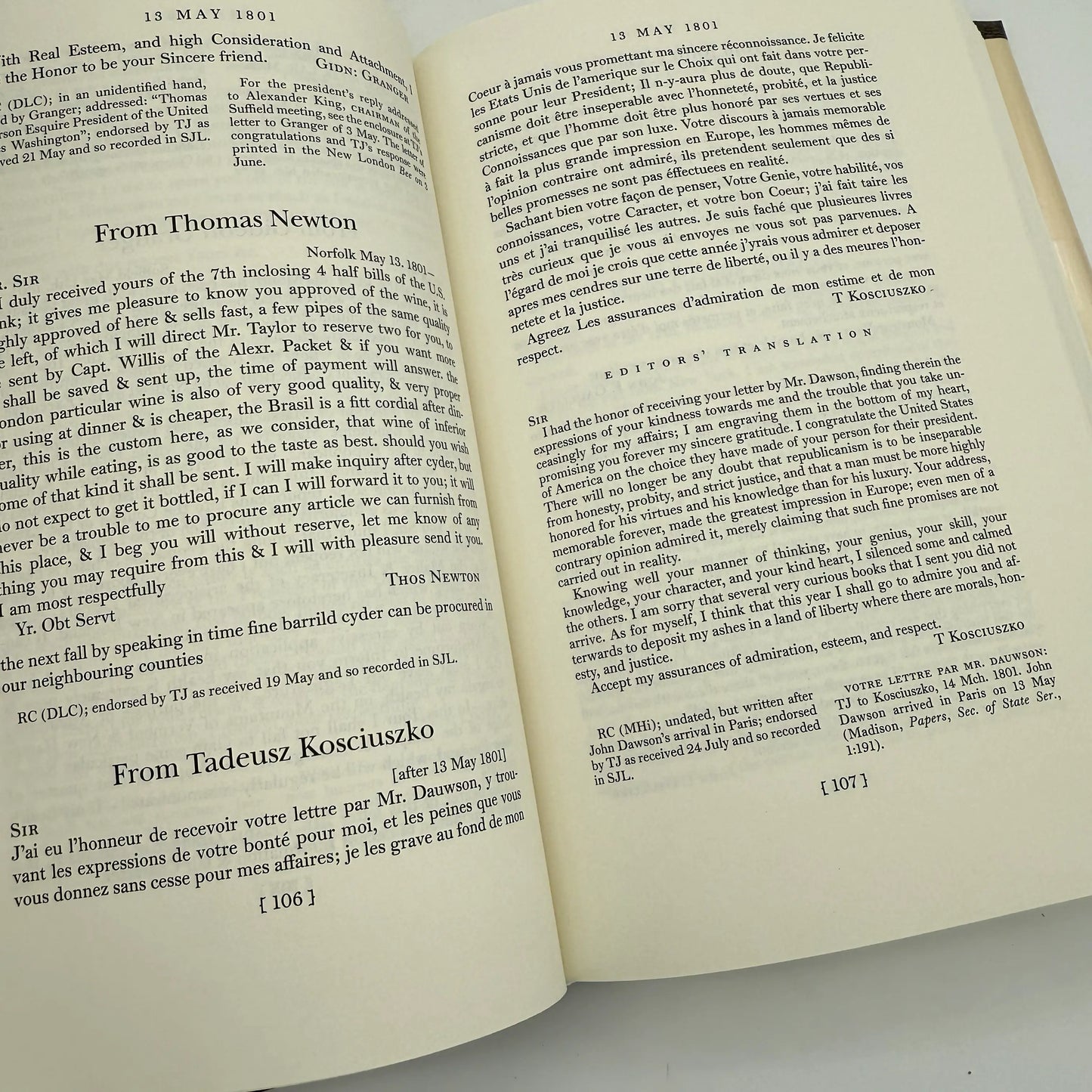 The Papers of Thomas Jefferson — Vols. 11, 12, 13, 14, 15, 18, 23, and 34