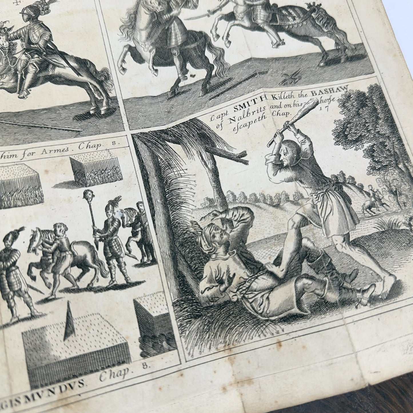 "The True Travels, Adventures and Observations of Captaine John Smith" — 1819 reprint of 1629 book